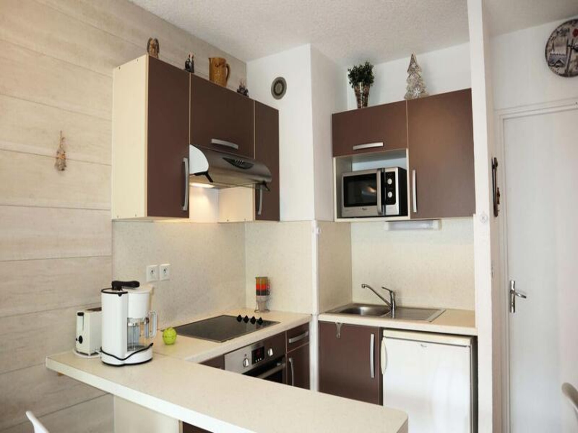 Ski-in/ski-out appartement met zuidbalkon en uitzicht op de pistes in Les Orres - foto 6