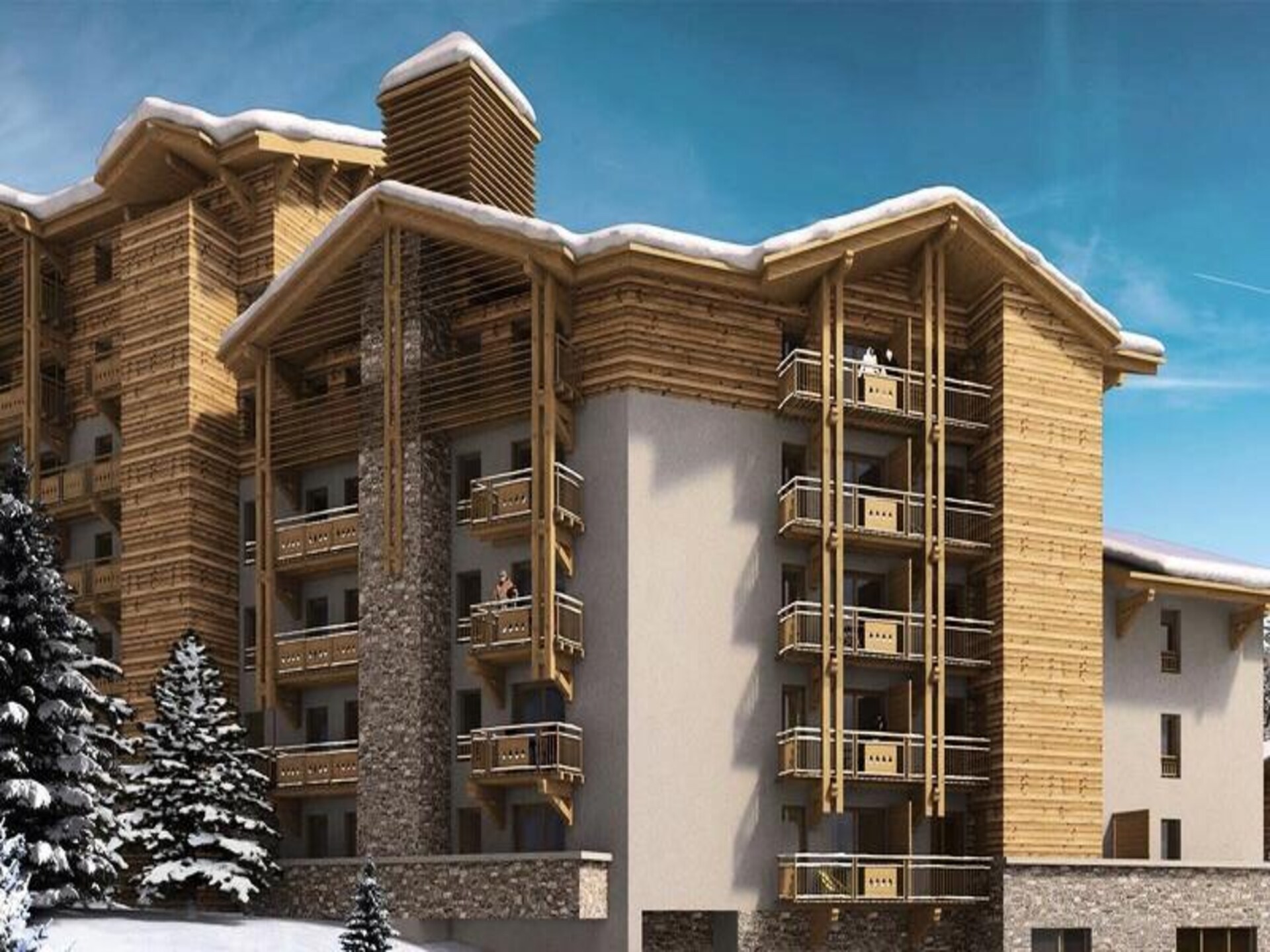 Appartement aan de piste in Vars met balkon, 4 personen - foto 1
