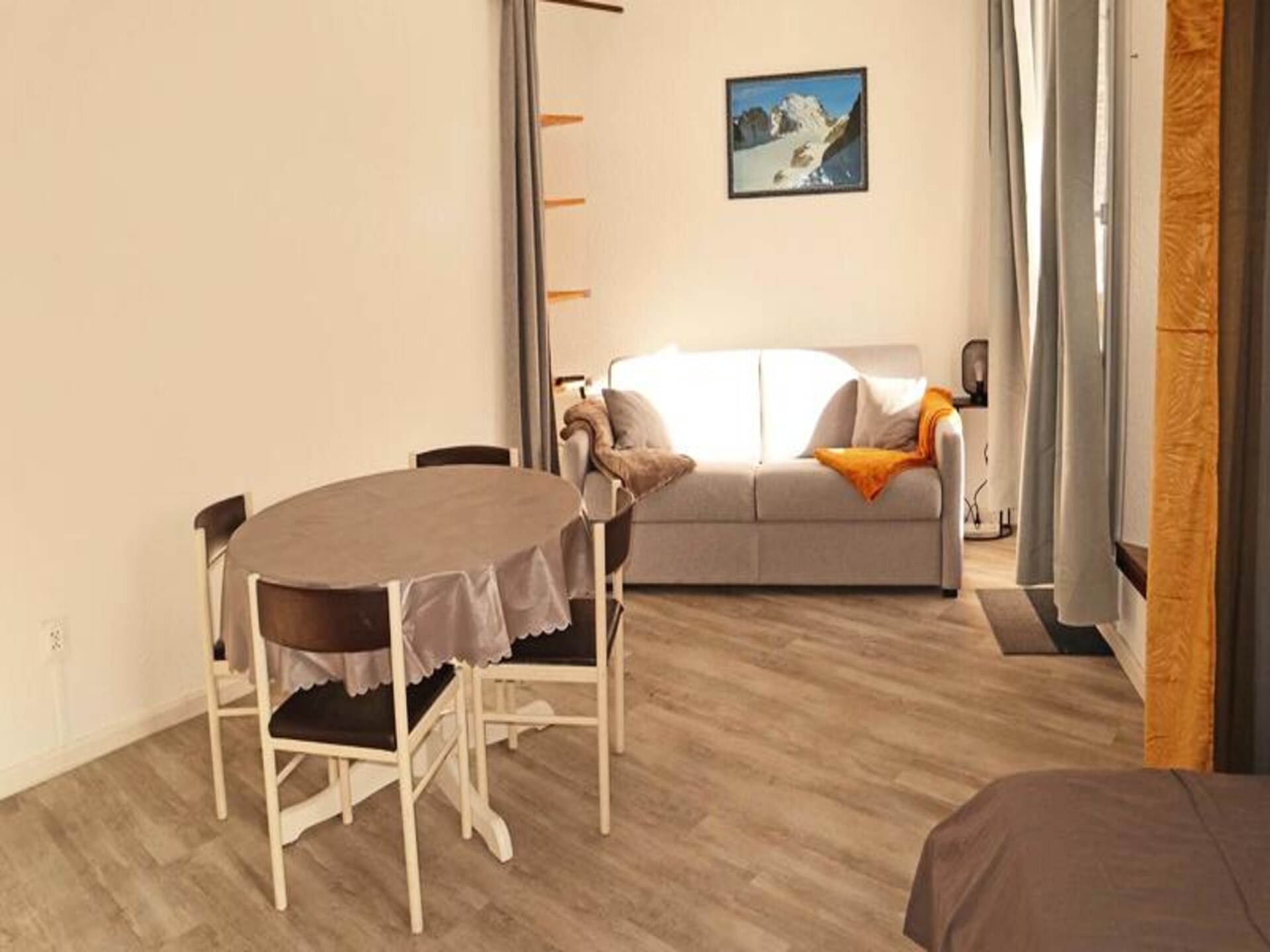 Studio op de piste met zuidbalkon en adembenemend uitzicht in Les Orres - foto 3
