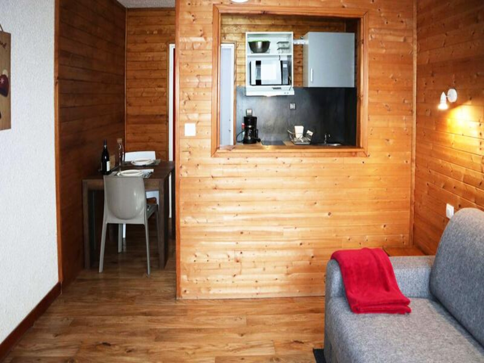 Studio direct aan de piste in Les Orres 1650 met panoramisch uitzicht - foto 3