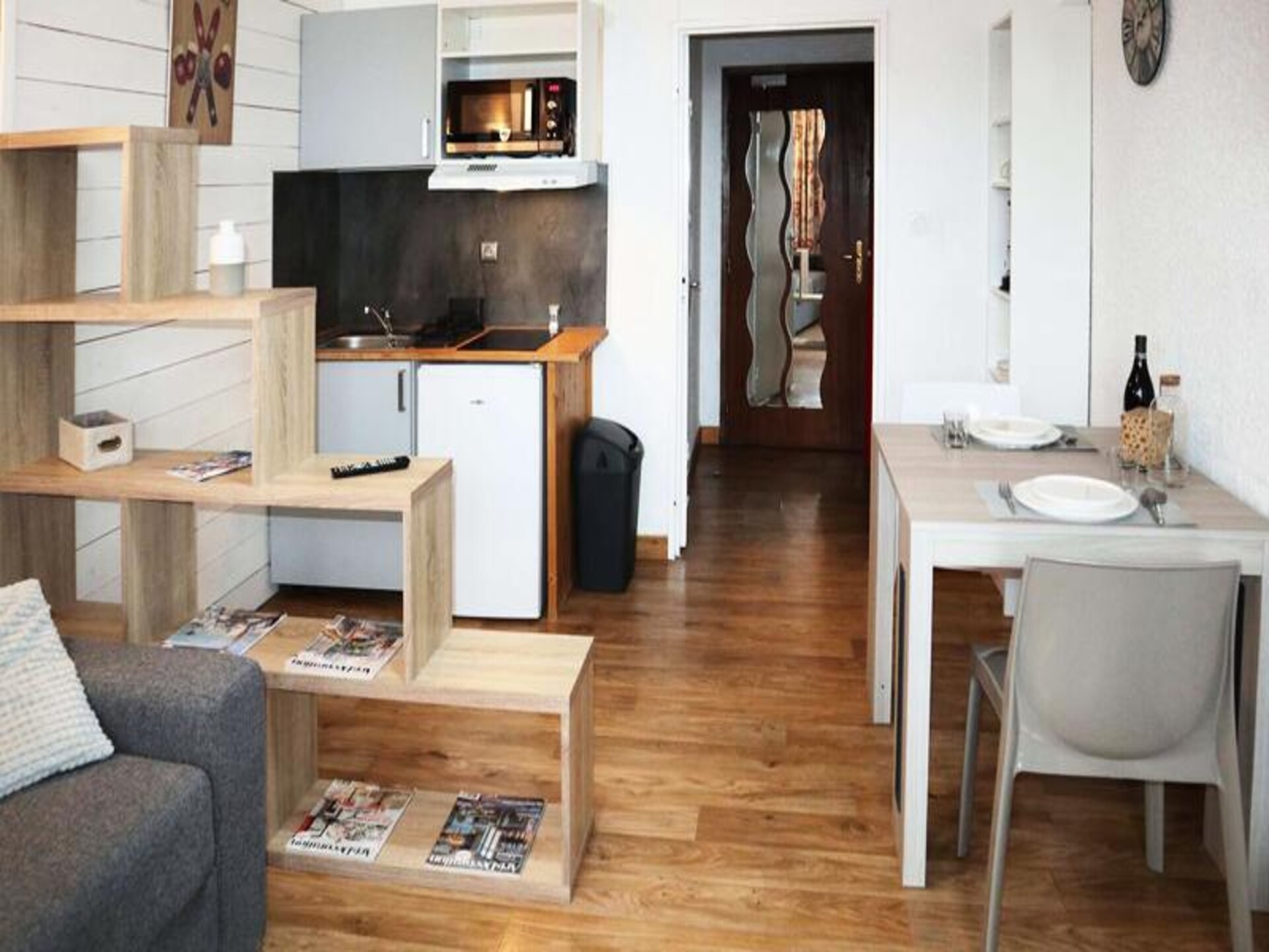 Knus appartement in Residence Le 1650, ski-in/ski-out in Les Orres - foto 2