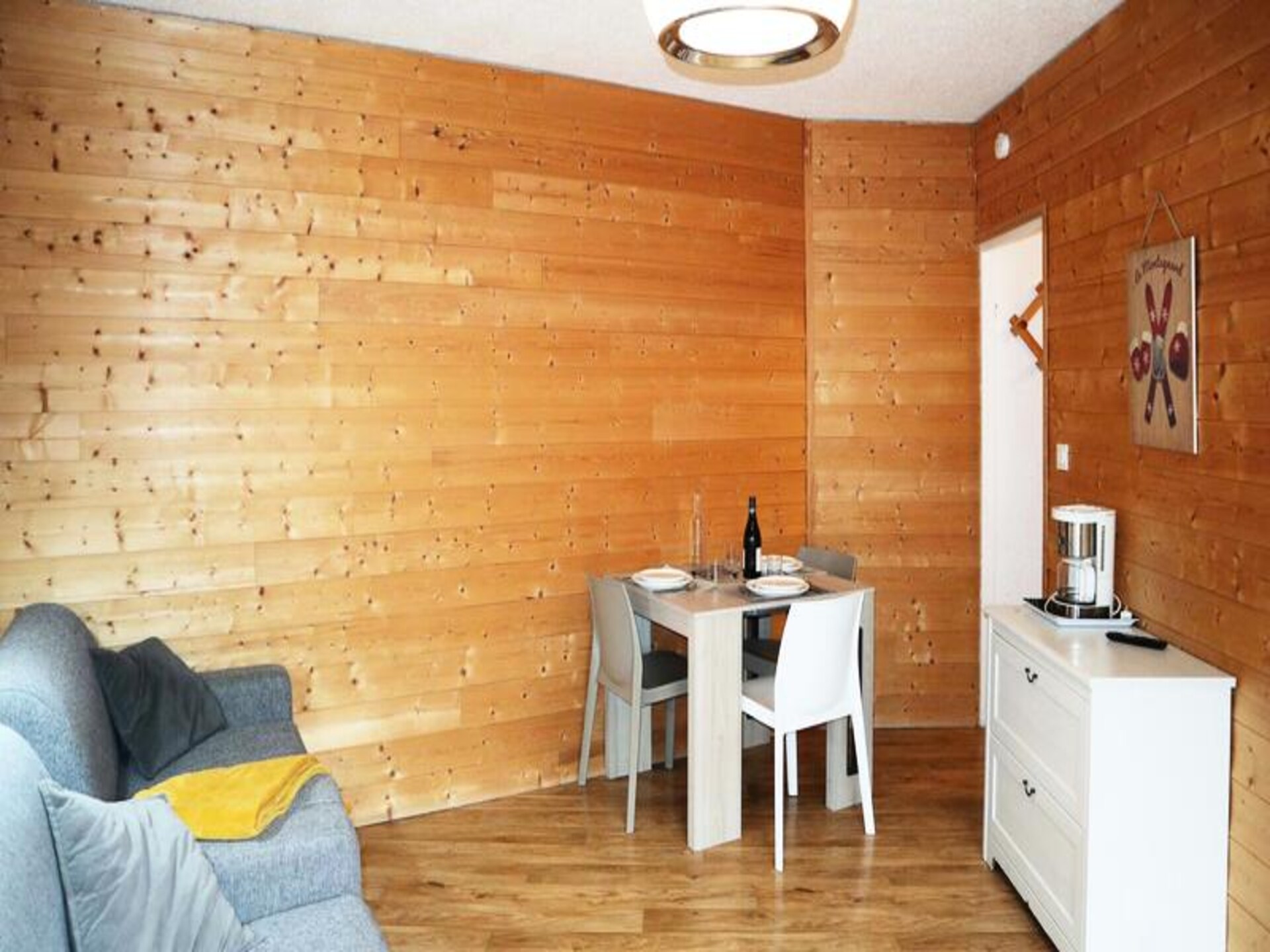 Studio direct aan de piste in Les Orres 1650 met balkon op het oosten - foto 3