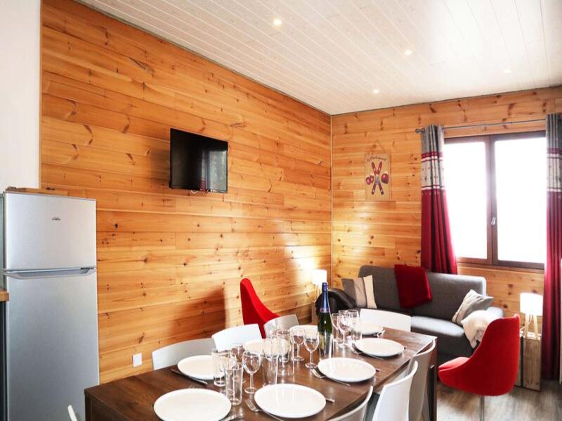 Appartement 80m² direct aan de piste in Les Orres 1650 voor 10 personen - foto 1