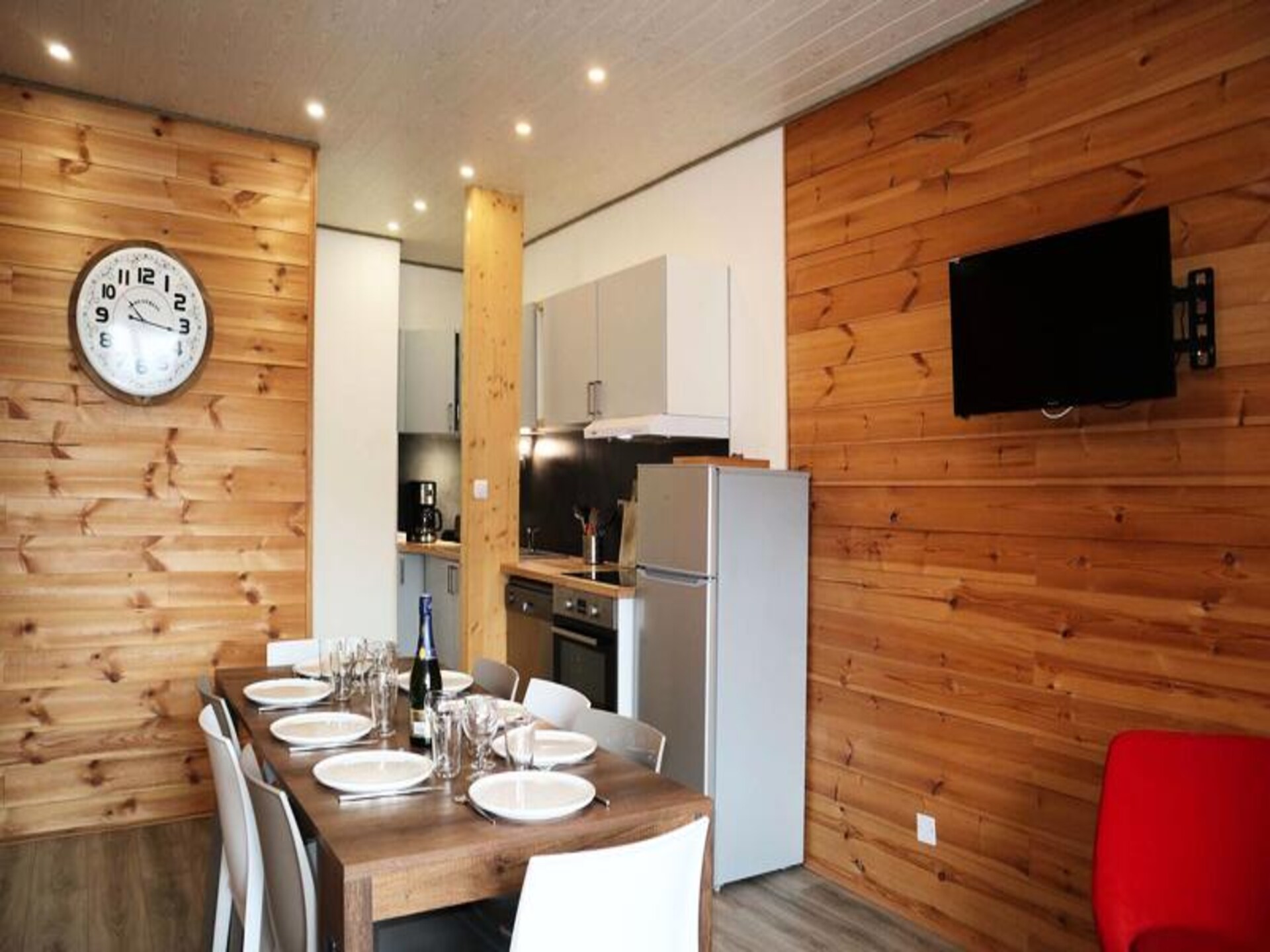 Appartement 80m² direct aan de piste in Les Orres 1650 voor 10 personen - foto 4