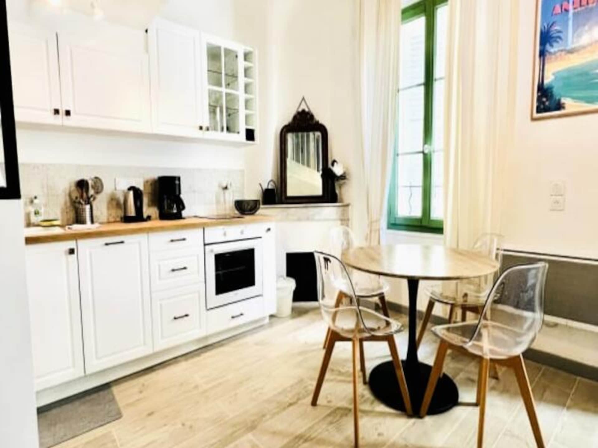 Duplex voor 4 personen in het hart van oud Antibes, vlakbij strand en markt - foto 8