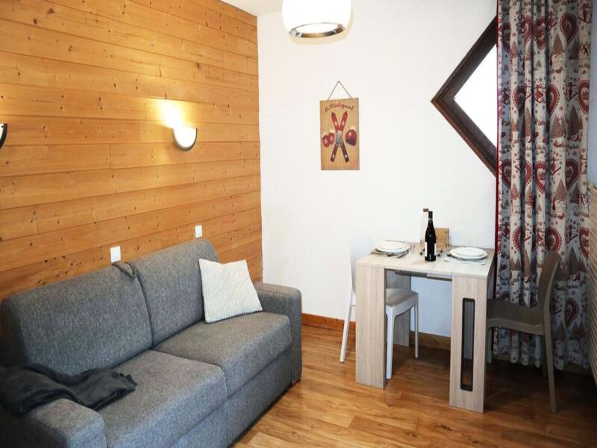 Studio direct aan de piste in Les Orres 1650 met balkon op het oosten - foto 3