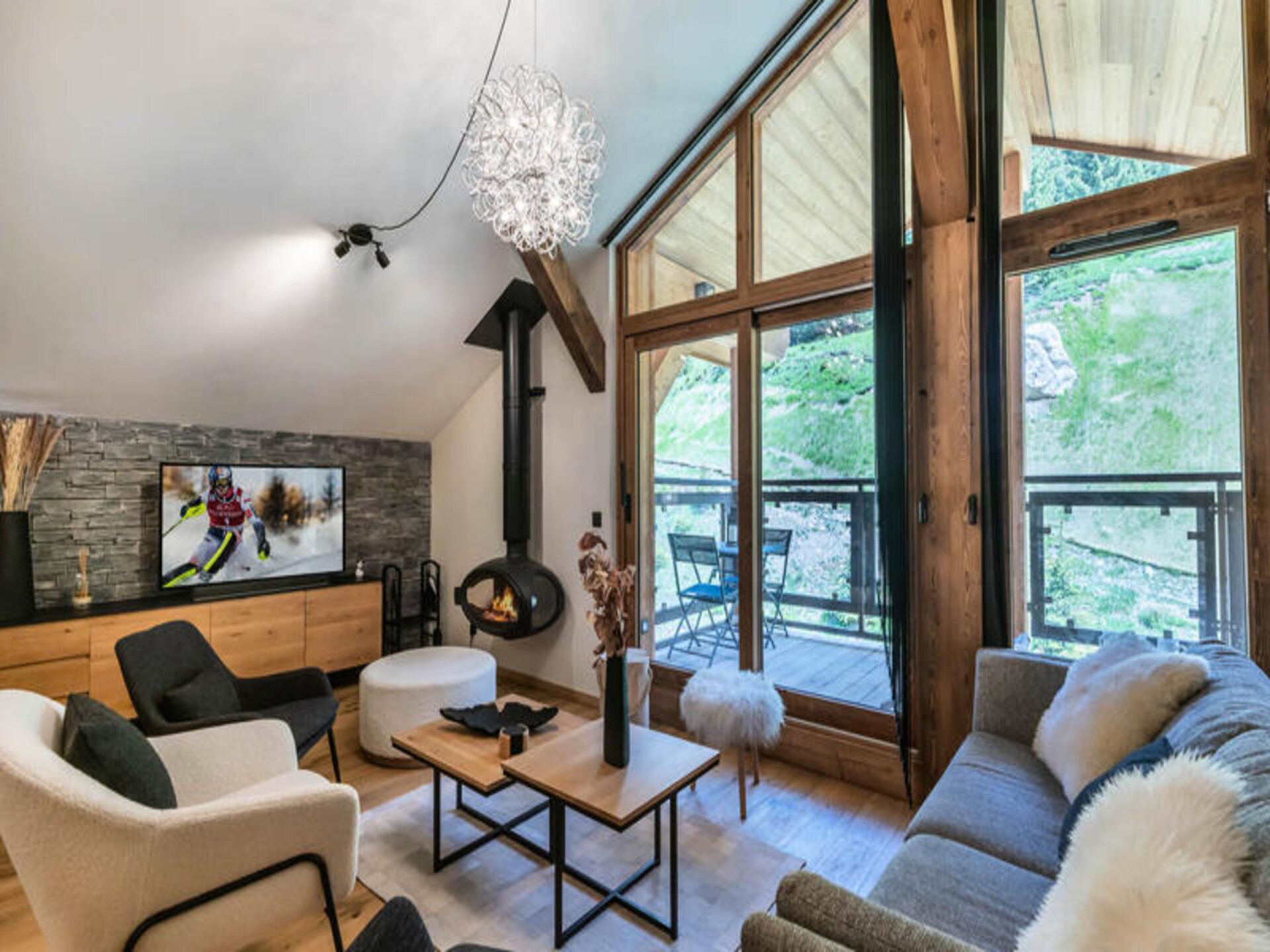 Luxueus 80m² appartement in Courchevel Moriond met ski-in/ski-out toegang - foto 1