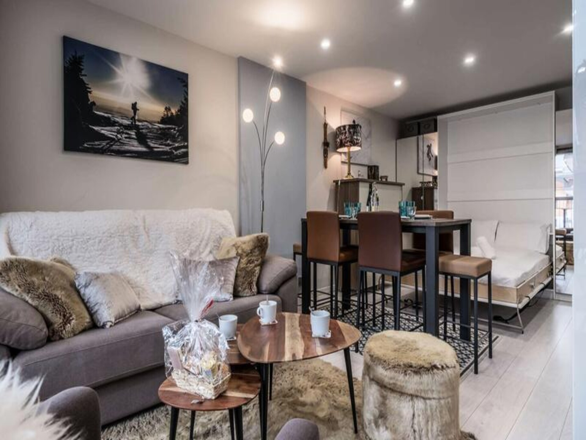 Ski-in/ski-out appartement in Courchevel Moriond met zuidterras en bergzicht - foto 1