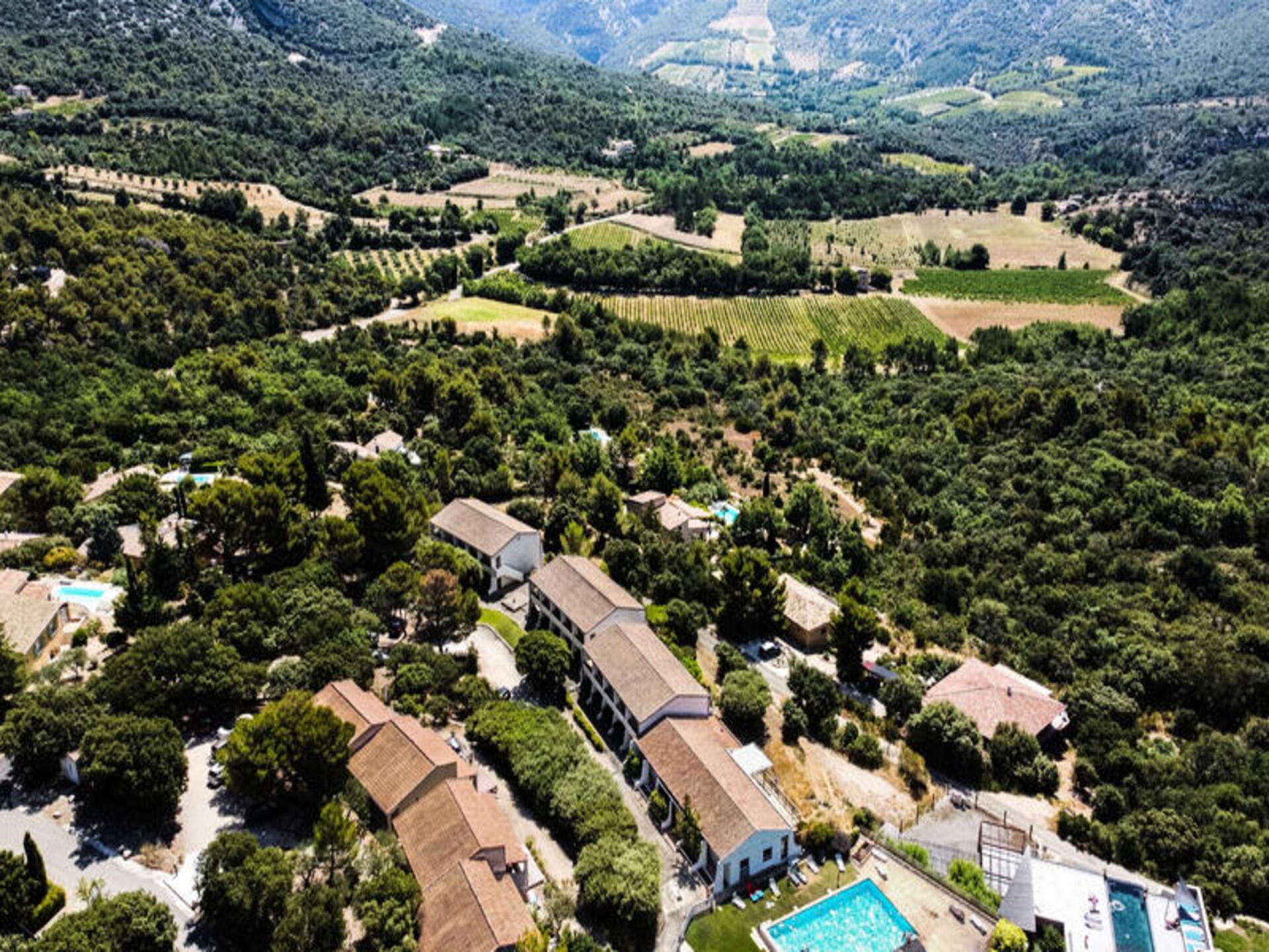 Provençaals appartement met zwembad en tuin in Mollans-sur-Ouvèze - foto 53