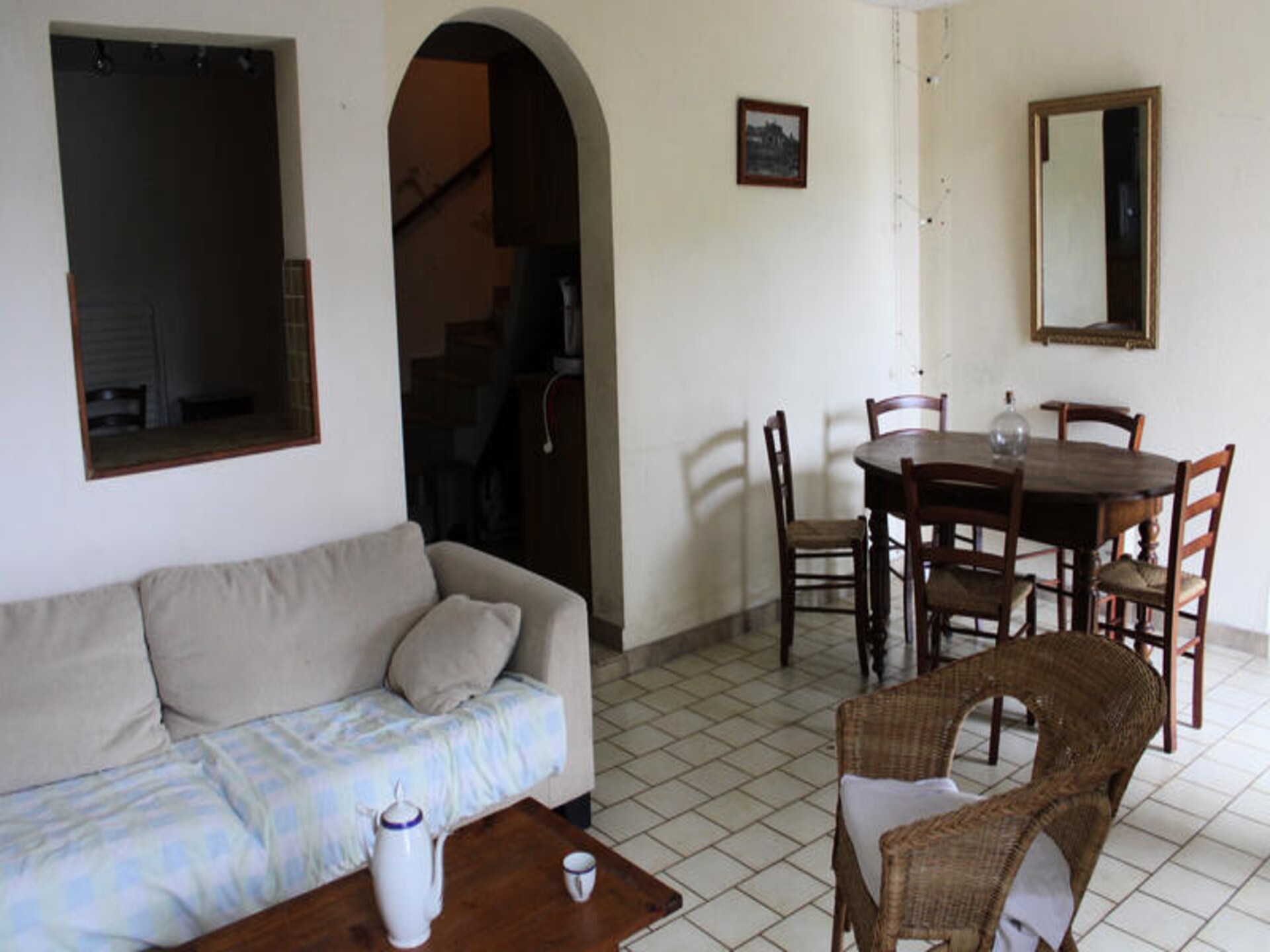 Authentiek appartement in Entrechaux met uitzicht op kasteel en tuin - foto 6