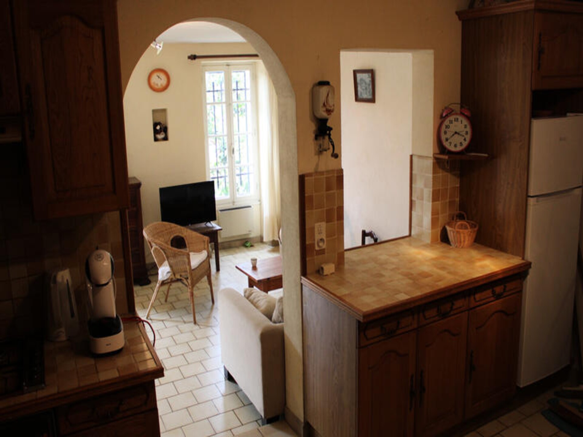 Authentiek appartement in Entrechaux met uitzicht op kasteel en tuin - foto 15