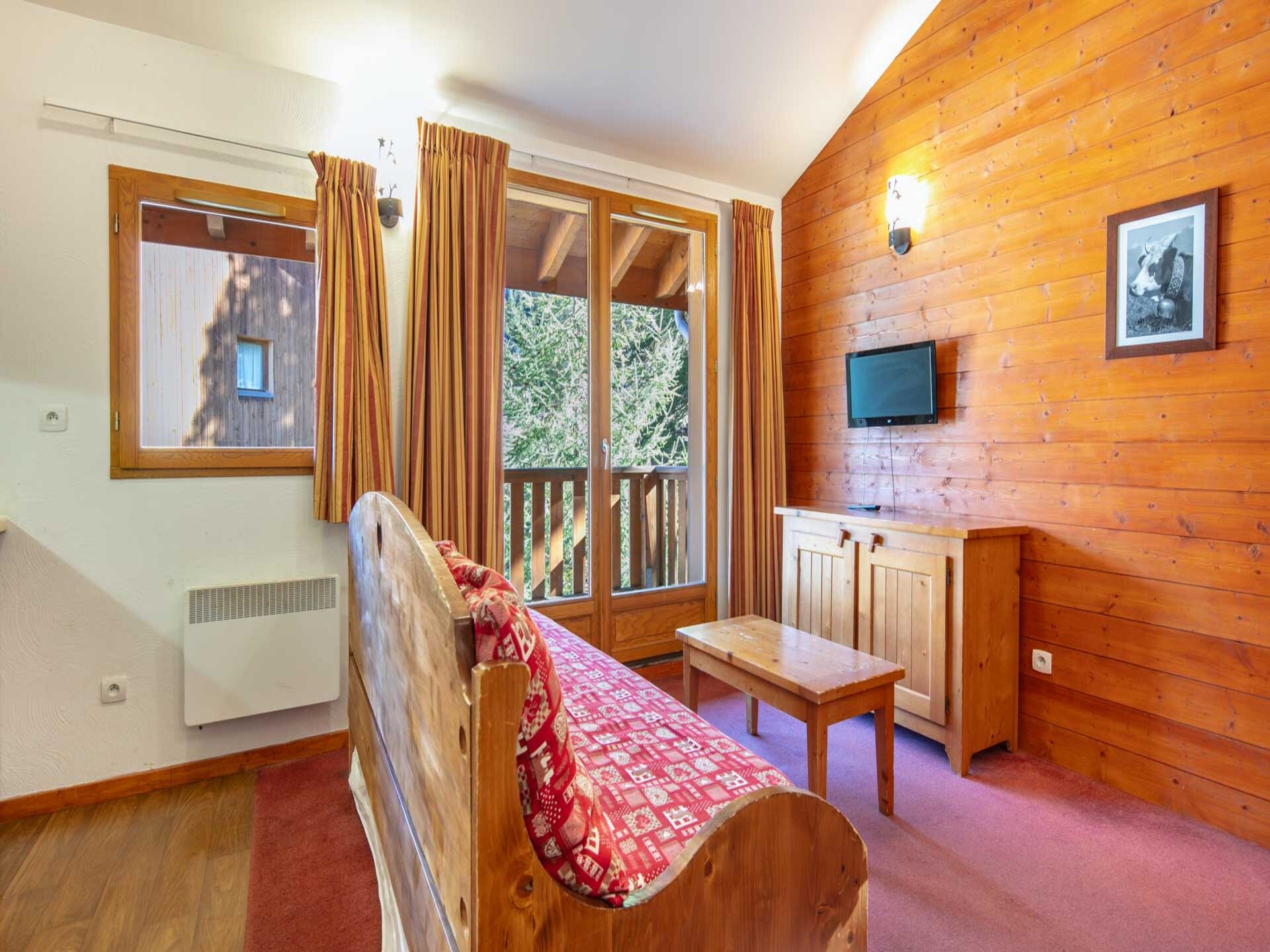 Gezellig appartement in Valfréjus met balkon, 650m van skilift - foto 7