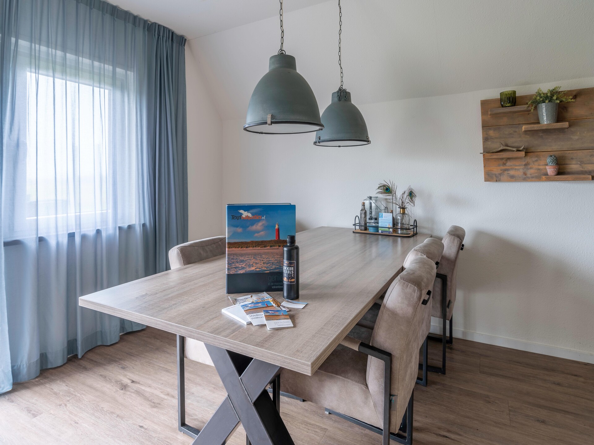 Modern vakantiehuis in het bos, 4 km van strand De Waal - foto 5