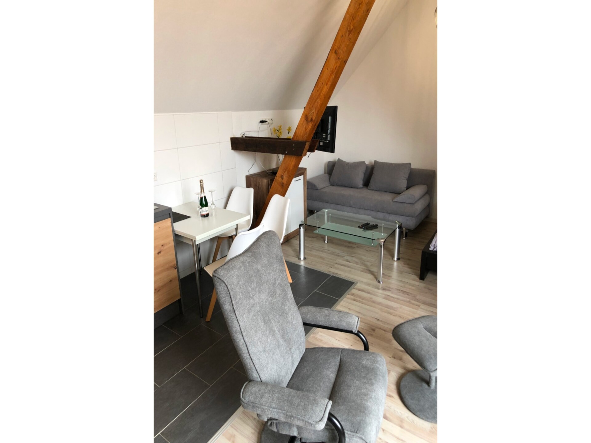 Knus appartement aan het Stettiner Haff met tuin, vlakbij zee en bos - foto 4