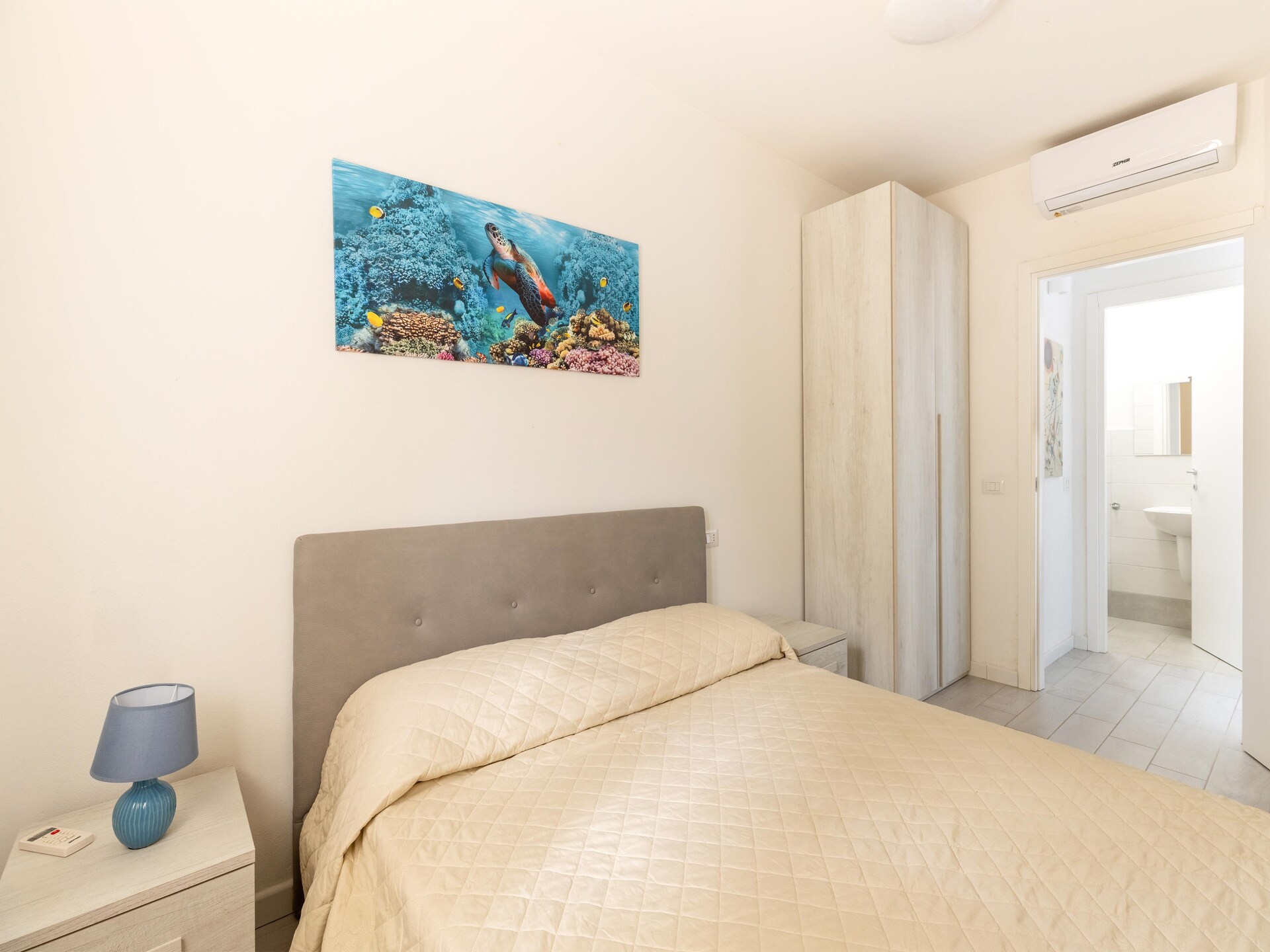 Modern appartement met zwembad en zeezicht in Castelsardo · 4 pers. - foto 14