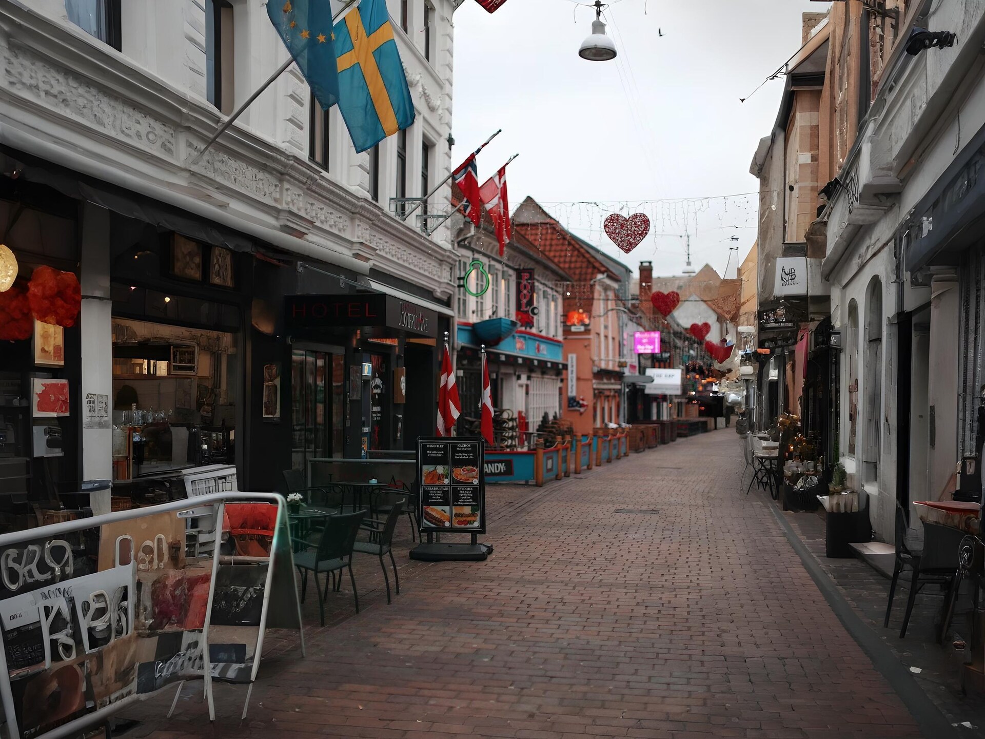 Knusse hotelkamer in het bruisende hart van Aalborg, direct aan Jomfru Ane Gade - foto 23