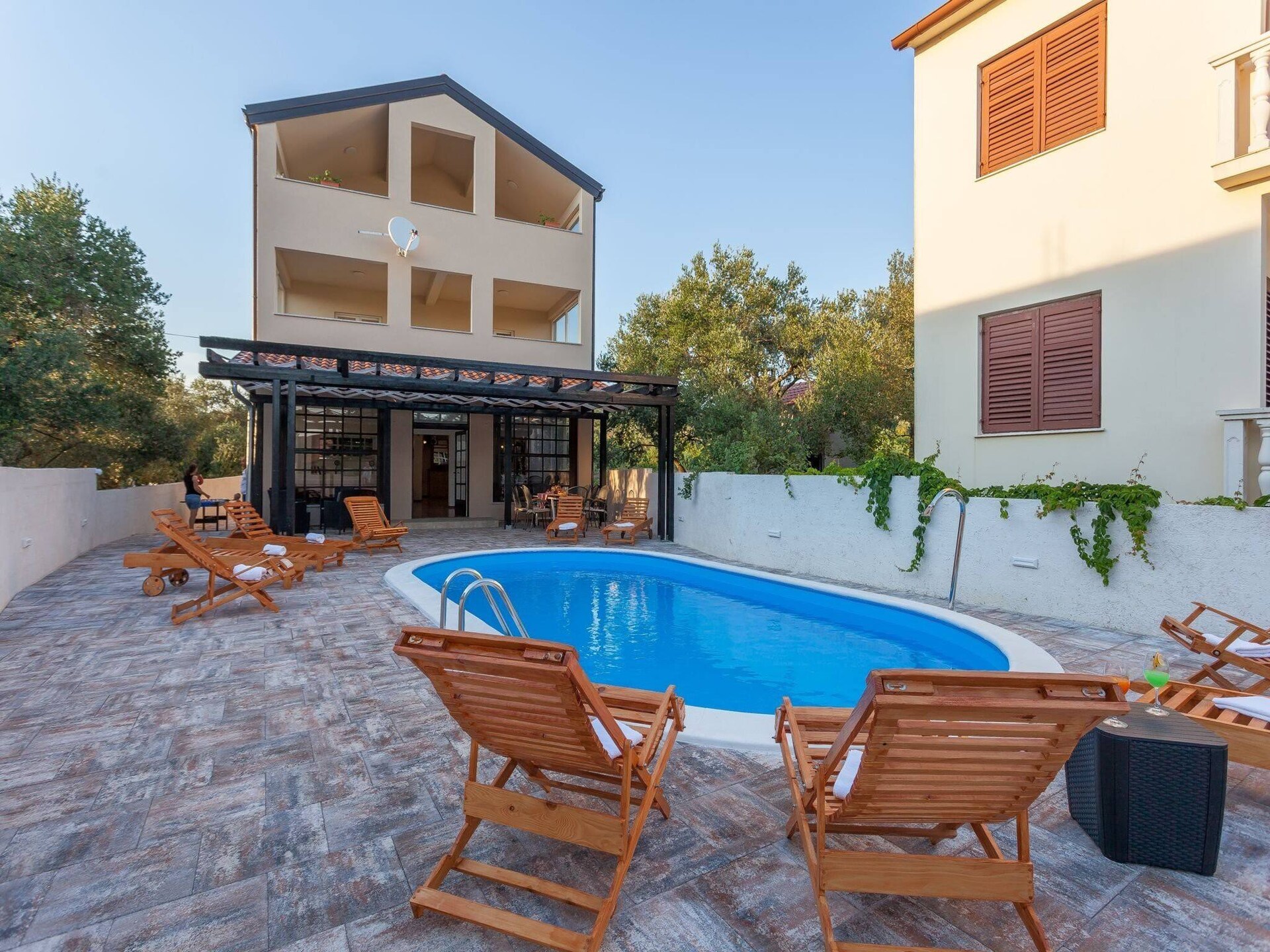 Zeevilla Marin: 7-slaapkamer villa op 100m van strand in Sveti Petar - foto 9