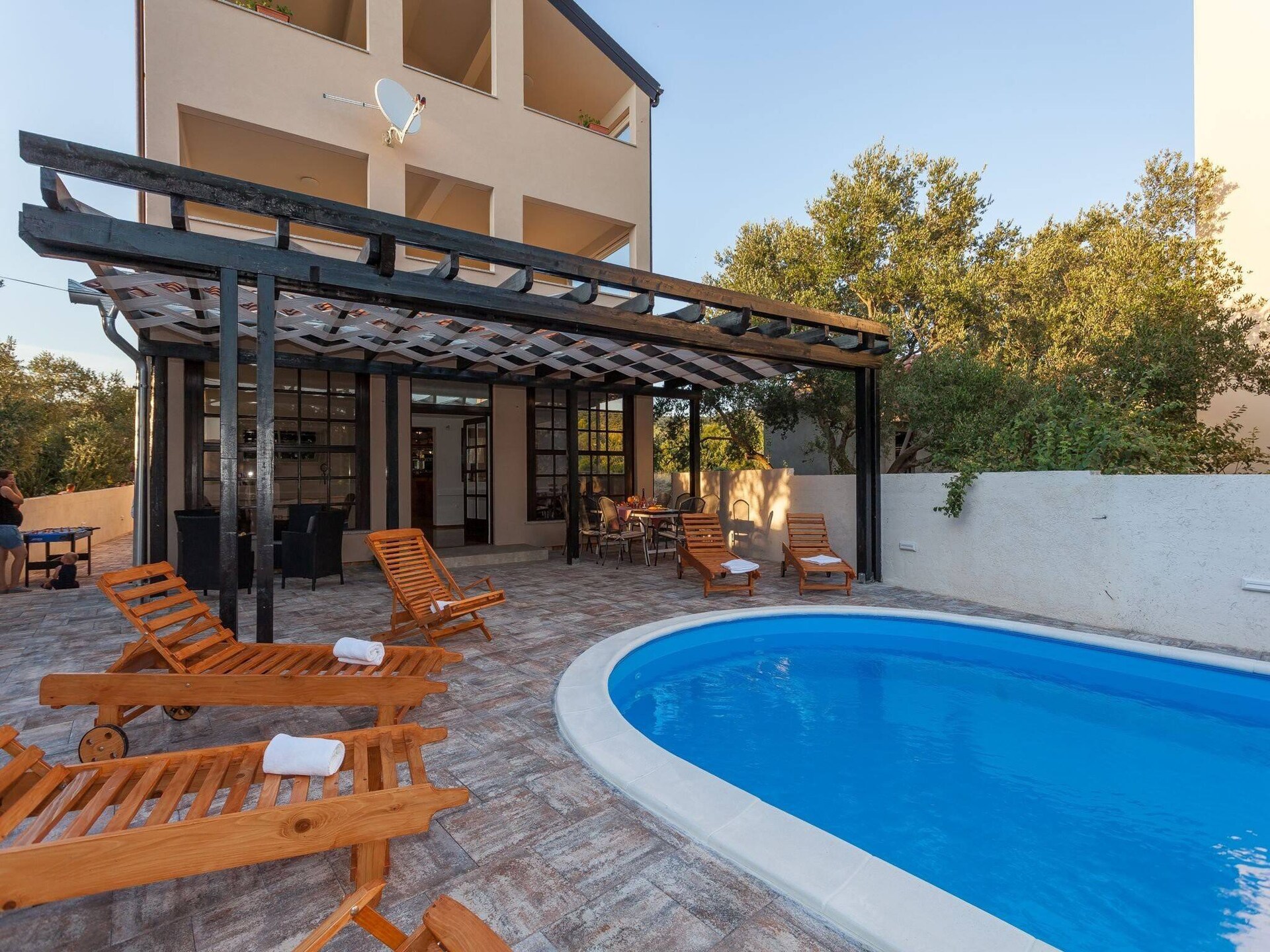 Zeevilla Marin: 7-slaapkamer villa op 100m van strand in Sveti Petar - foto 13