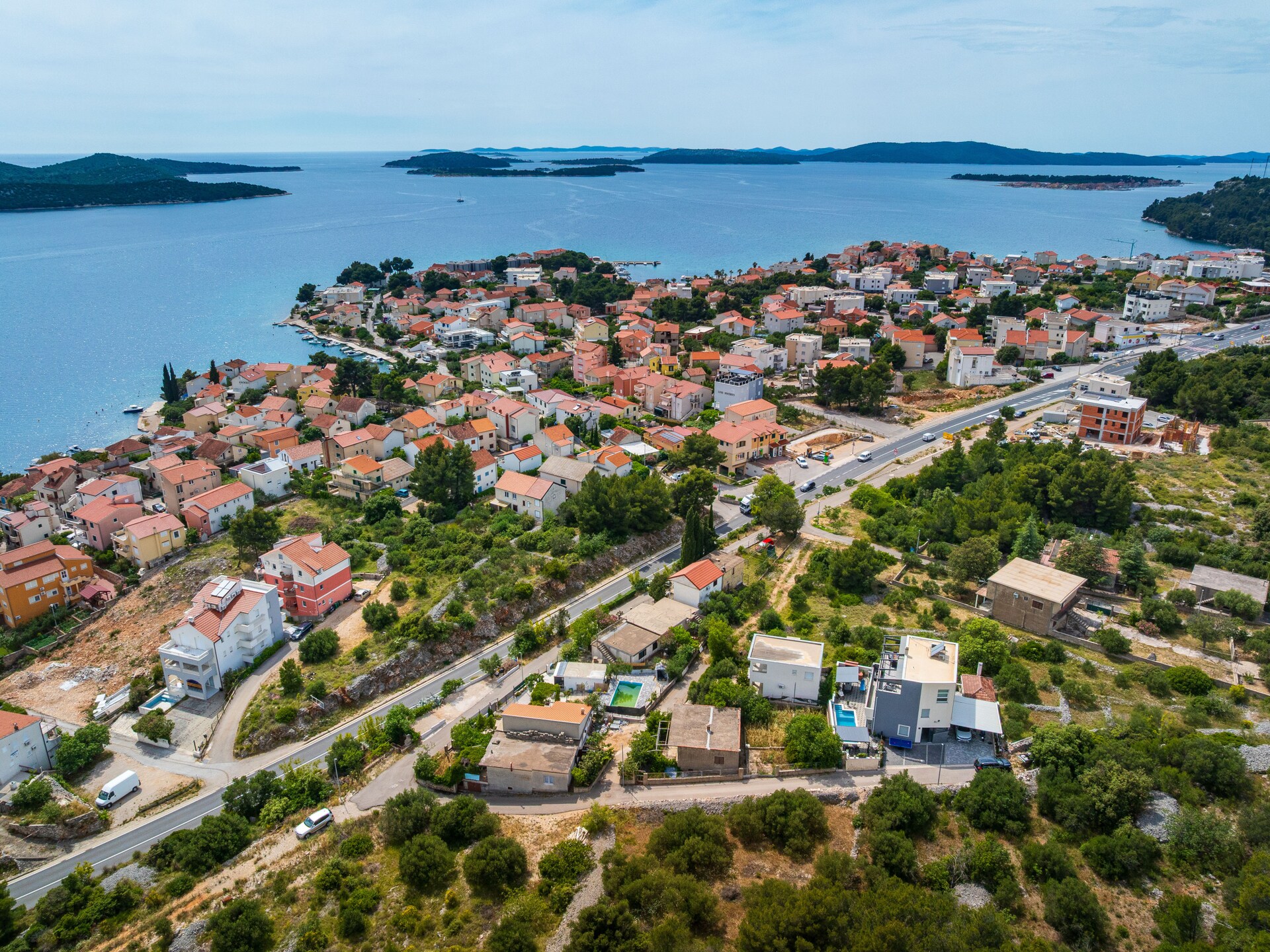Modern appartement met privézwembad nabij het strand van Žaborić - foto 44