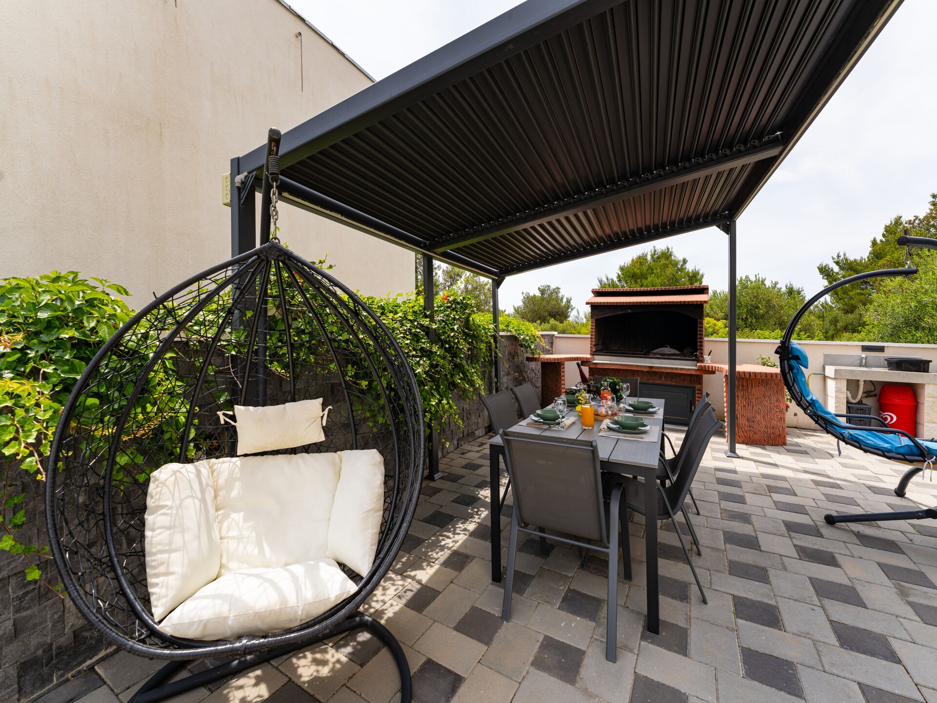 Modern appartement met privézwembad nabij het strand van Žaborić - foto 34