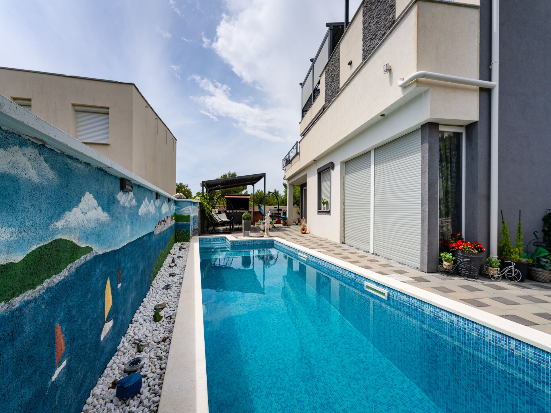 Modern appartement met privézwembad nabij het strand van Žaborić - foto 2