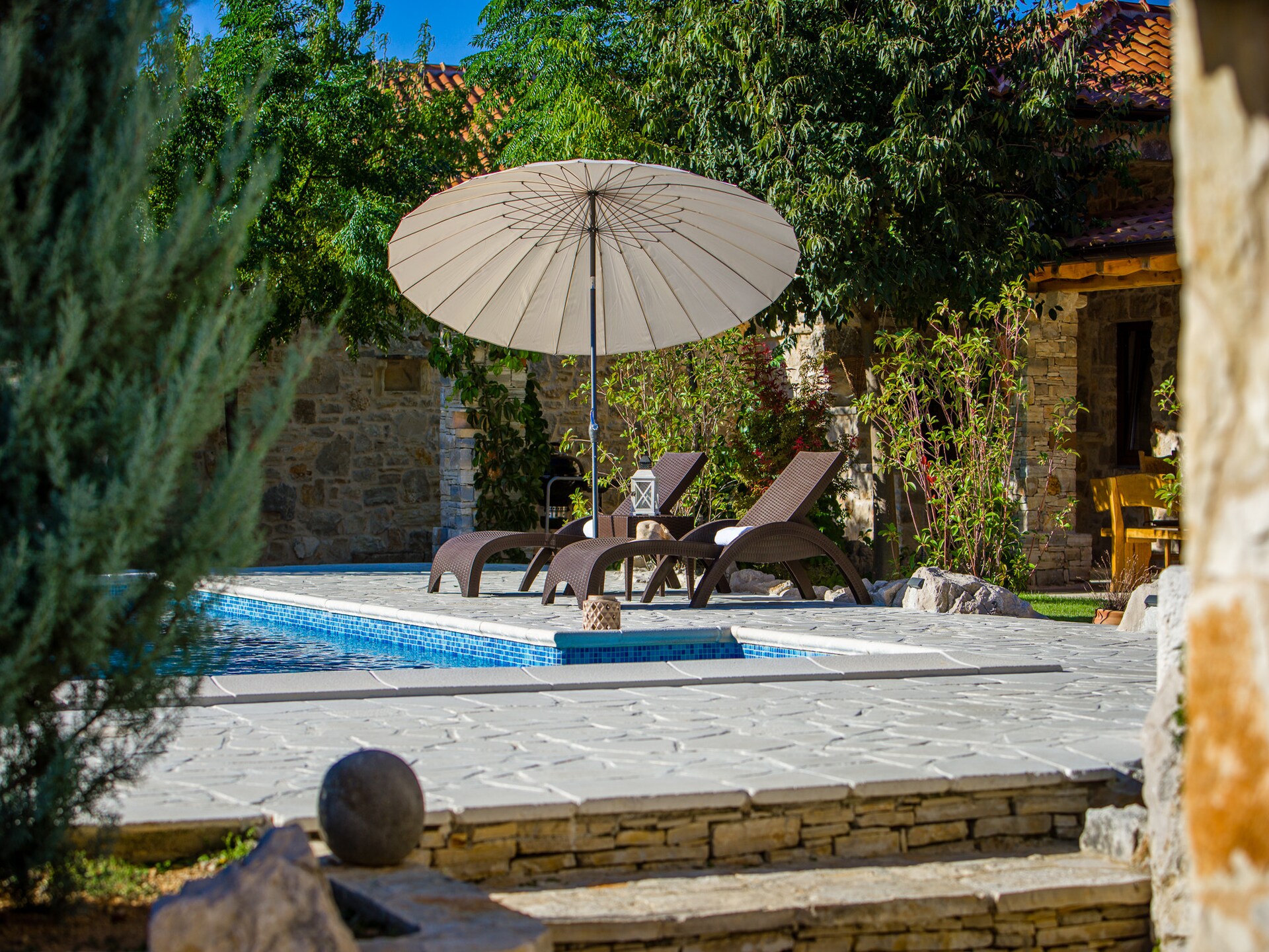 Villa Olea: Luxe groepsvakantie met verwarmd zwembad en wellness nabij Šibenik - foto 59