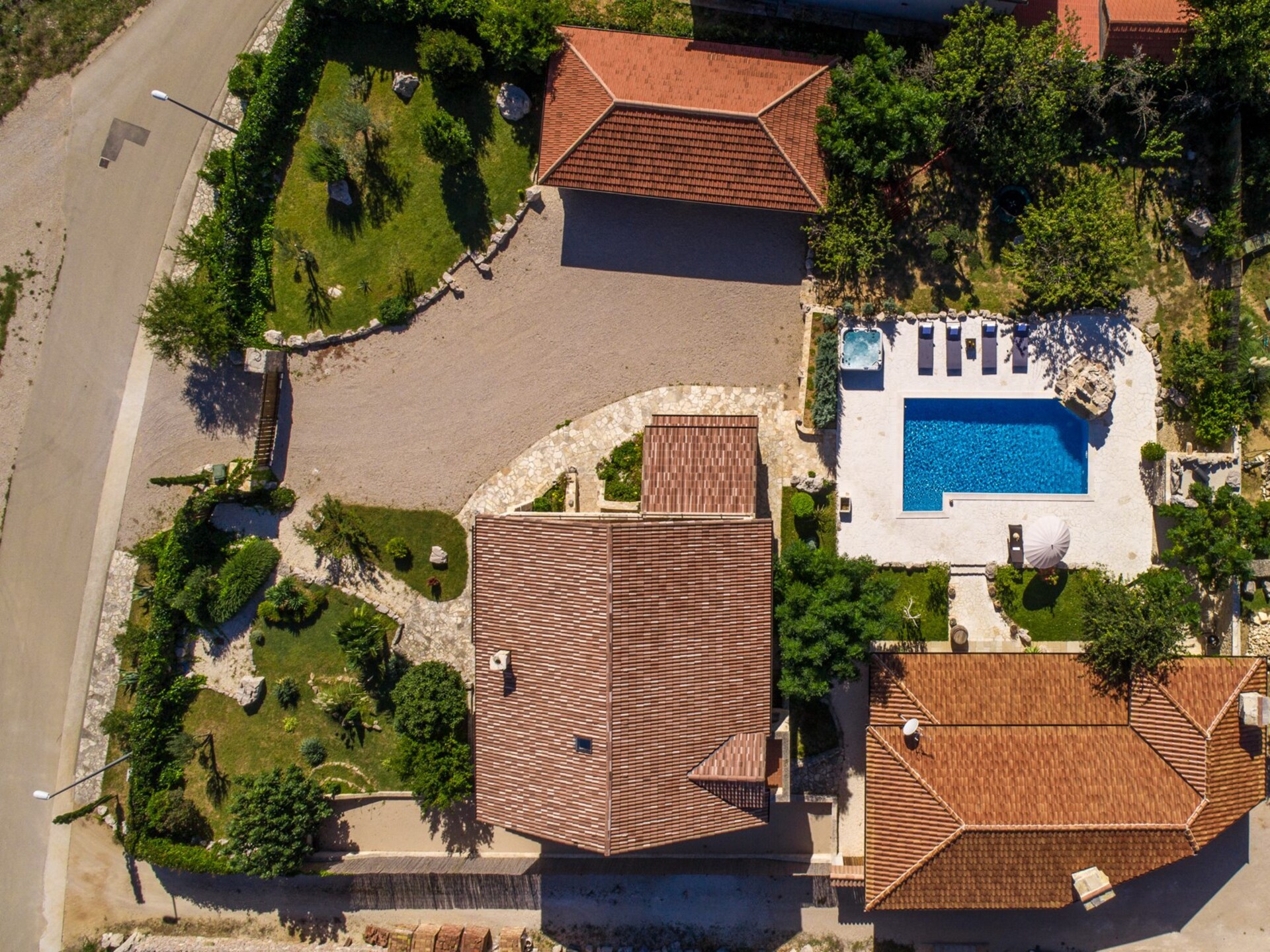 Villa Olea: Luxe groepsvakantie met verwarmd zwembad en wellness nabij Šibenik - foto 14