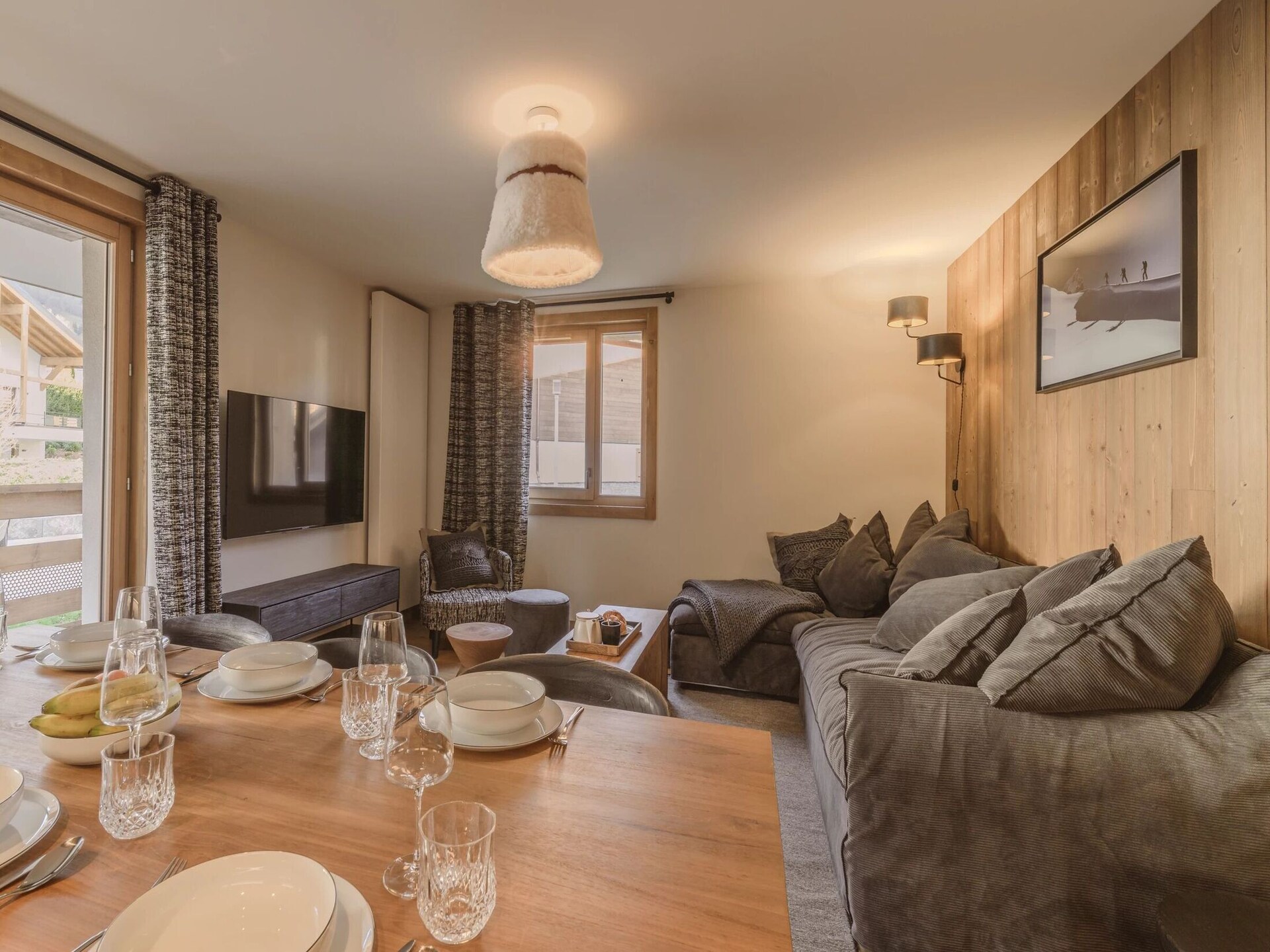 Ruim appartement met privé-sauna en bubbelbad in Mégeve - foto 10