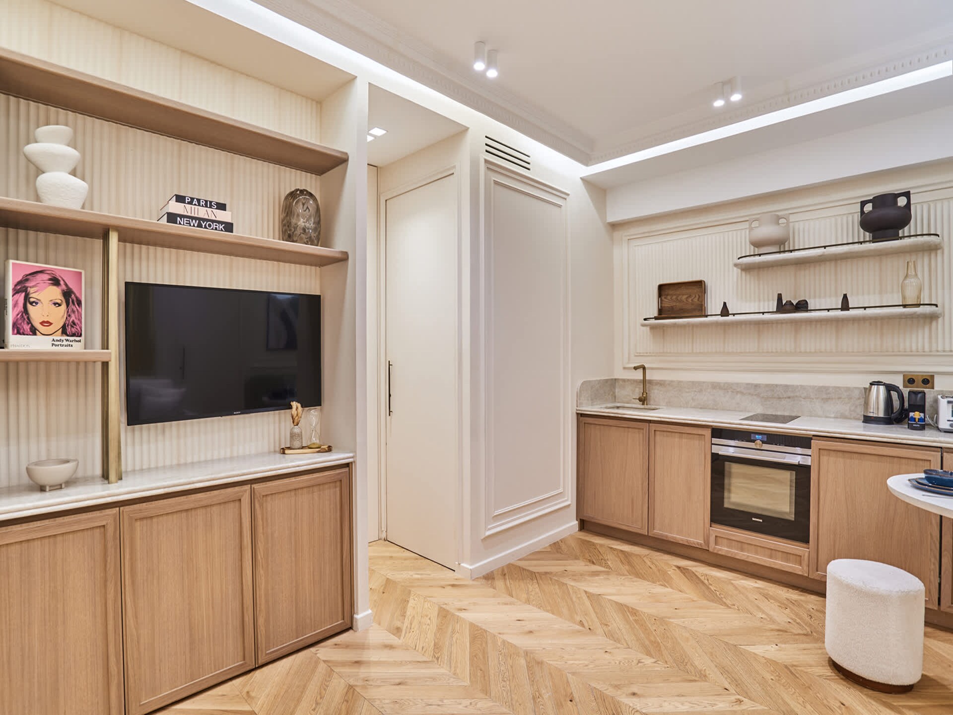 Stijlvol appartement met airco bij Opéra, 9 minuten lopen naar het Louvre - foto 7