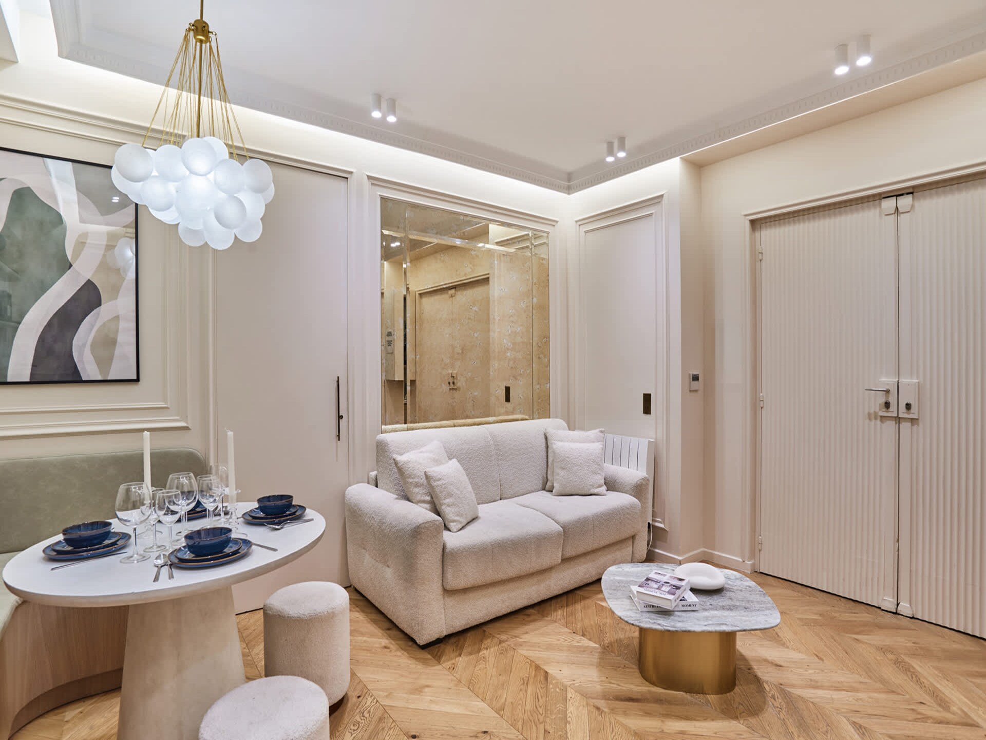 Stijlvol appartement met airco bij Opéra, 9 minuten lopen naar het Louvre - foto 11