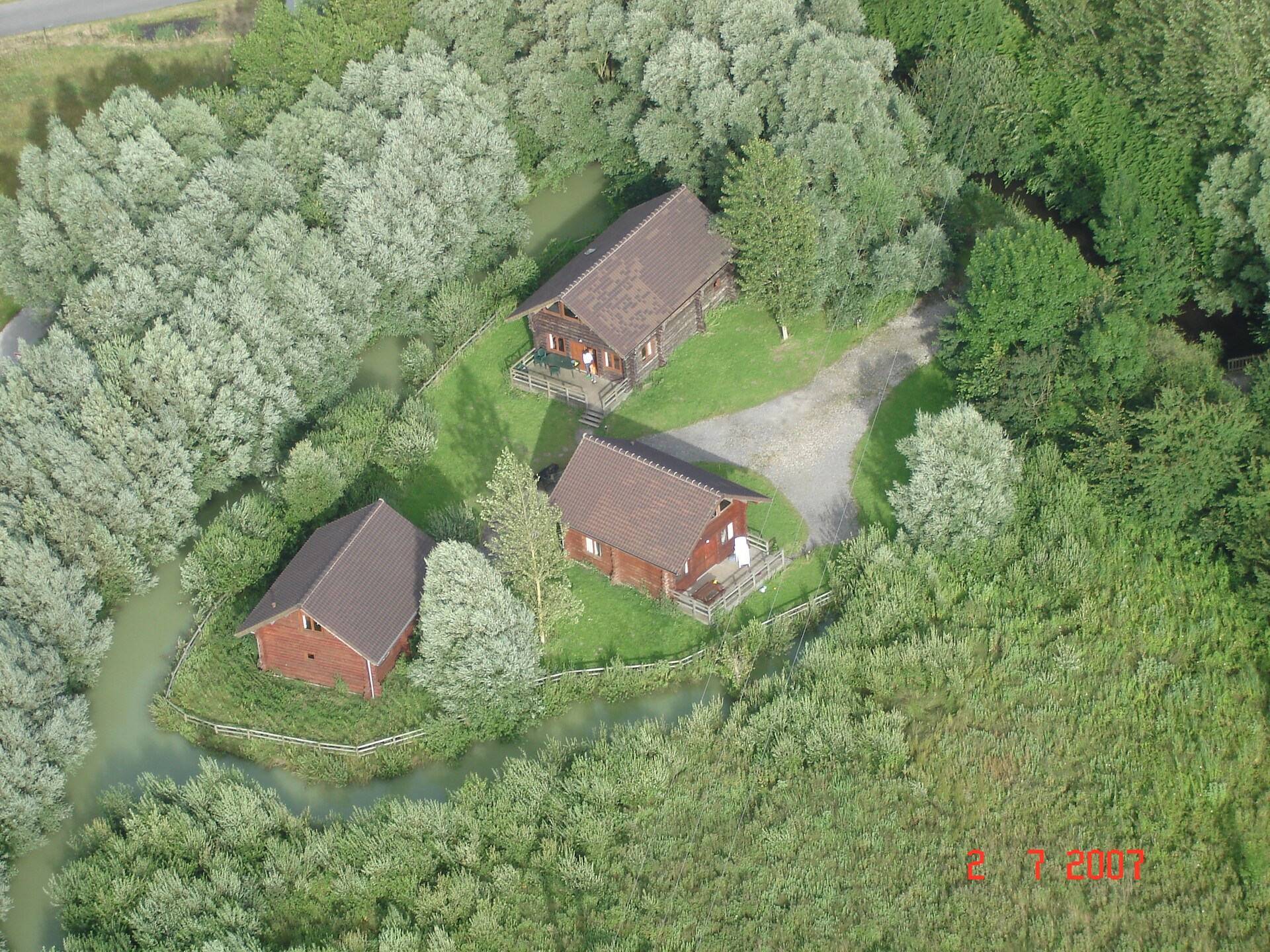 Vrijstaand houten chalet voor 6 personen op rustig landgoed bij de Sommebaai - foto 5