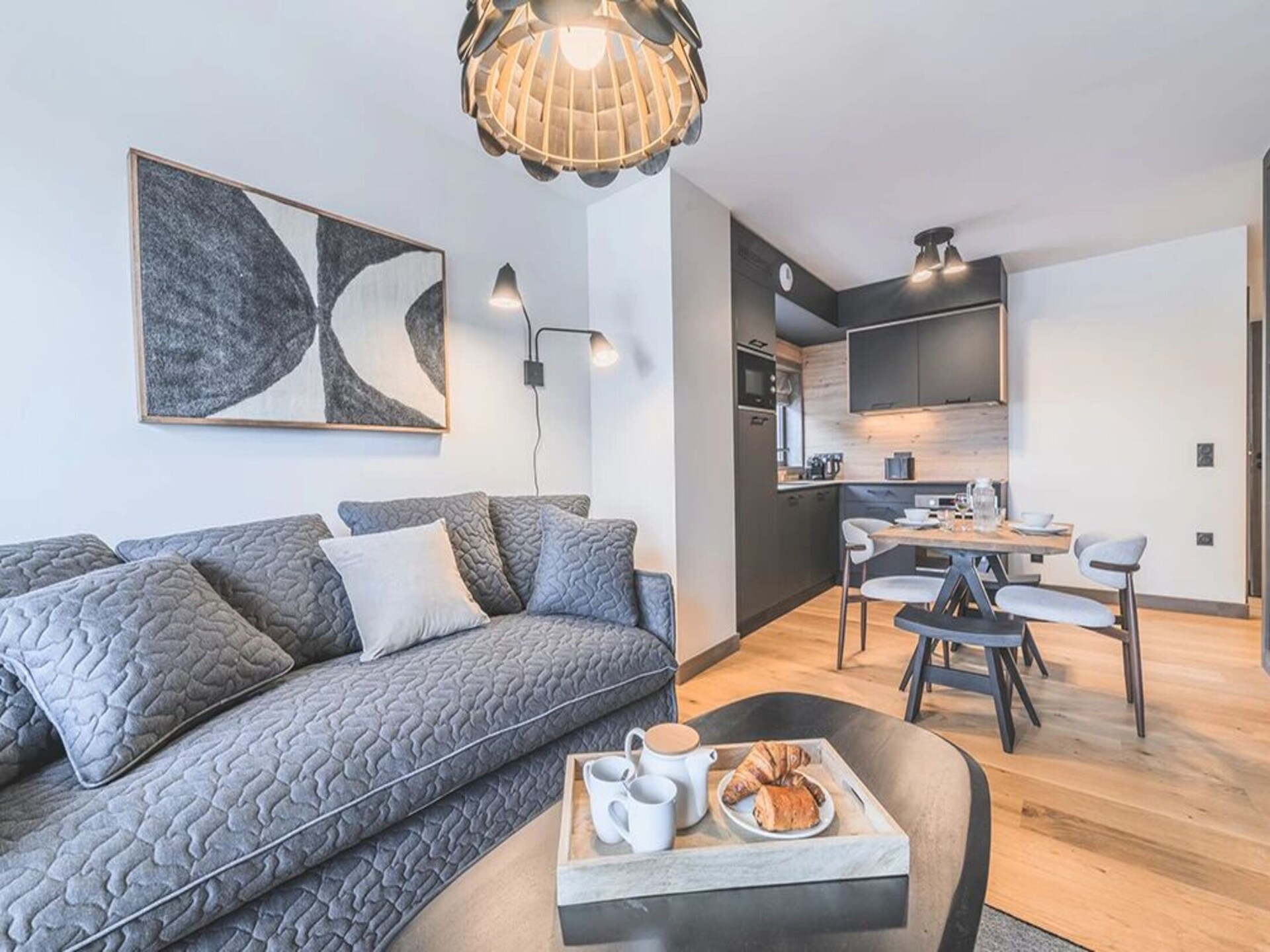 Ruim appartement met sauna en jacuzzi in Plan Peisey, Paradiski - foto 12