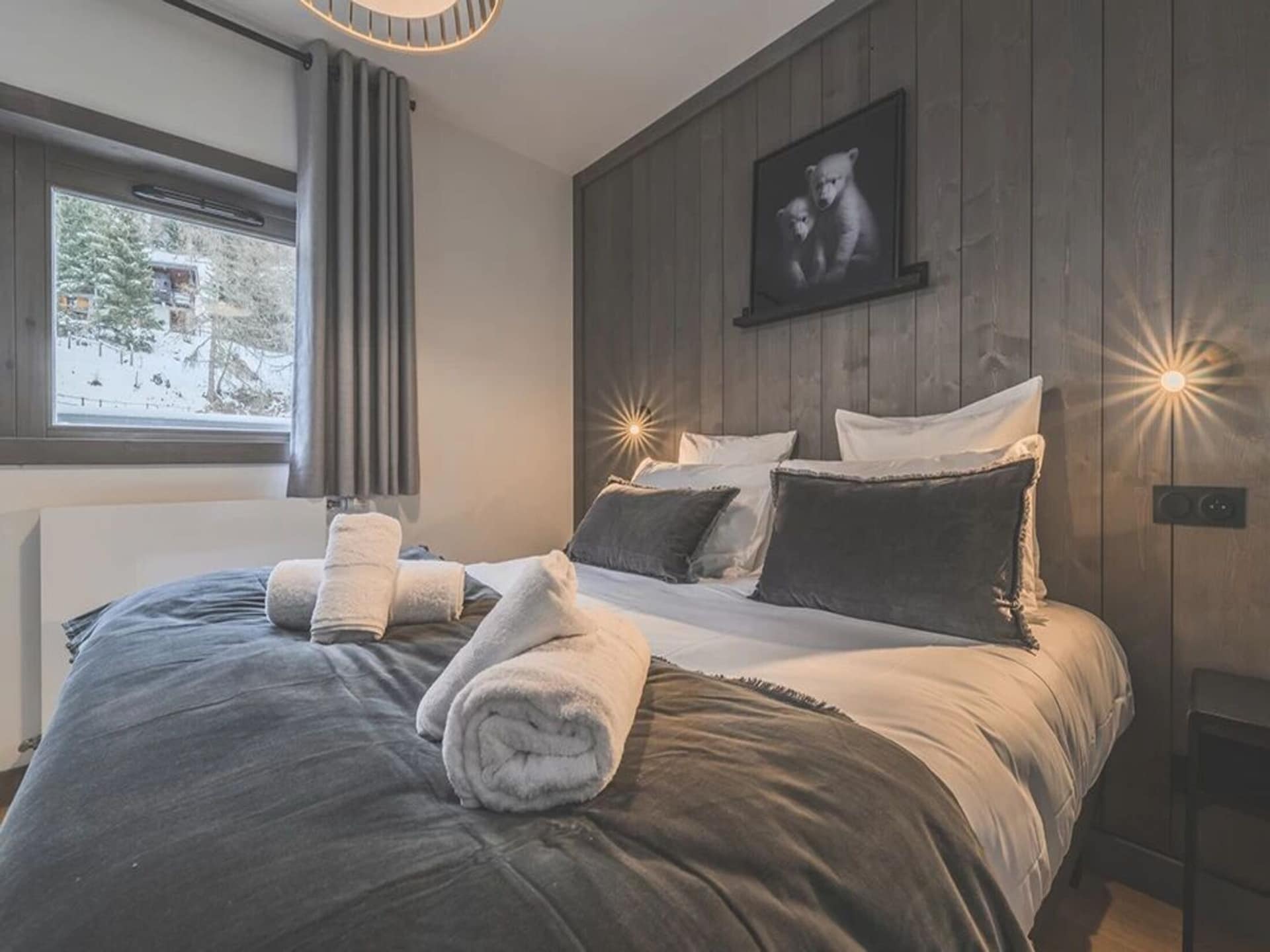 Ruim appartement met sauna en jacuzzi in Plan Peisey, Paradiski - foto 13