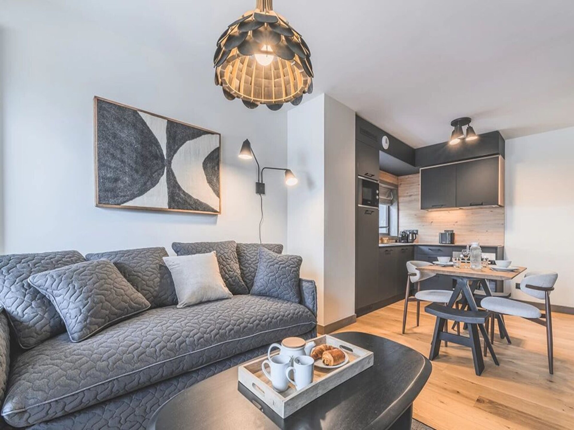 Ruim appartement met sauna en jacuzzi in Plan Peisey, Paradiski - foto 14