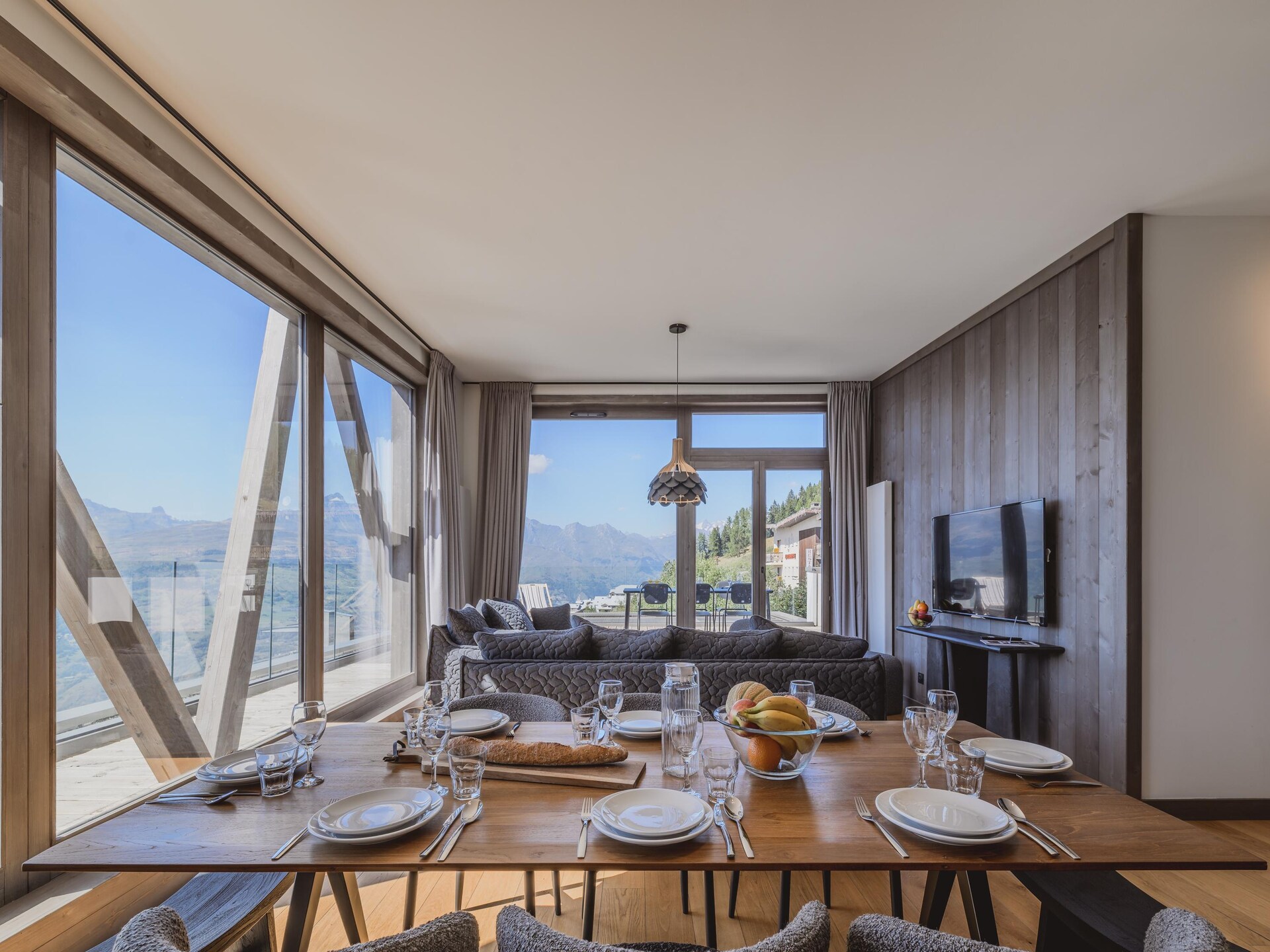 Ruim appartement met sauna en jacuzzi in Plan Peisey, Paradiski - foto 24
