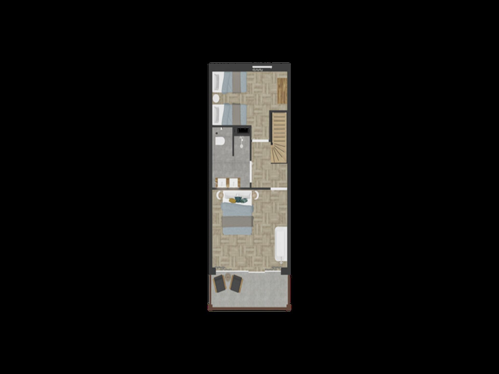 Stijlvol Appartement aan het IJsselmeer met Privésauna voor 8 Personen - foto 21