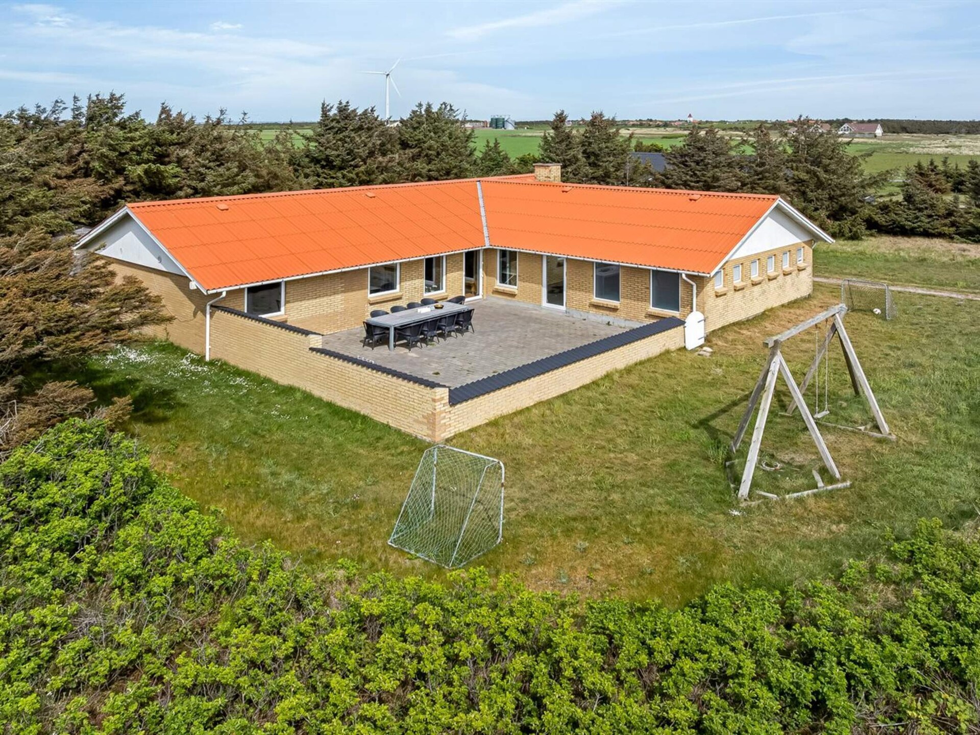 Vrijstaand vakantiehuis voor 12 personen op 350m van zee in Harboøre, Denemarken - foto 1