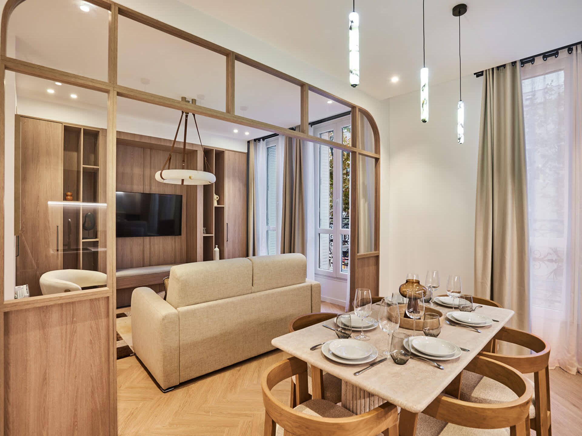 Luxe appartement aan Boulevard Saint-Michel – 6 personen, 2 badkamers - foto 9