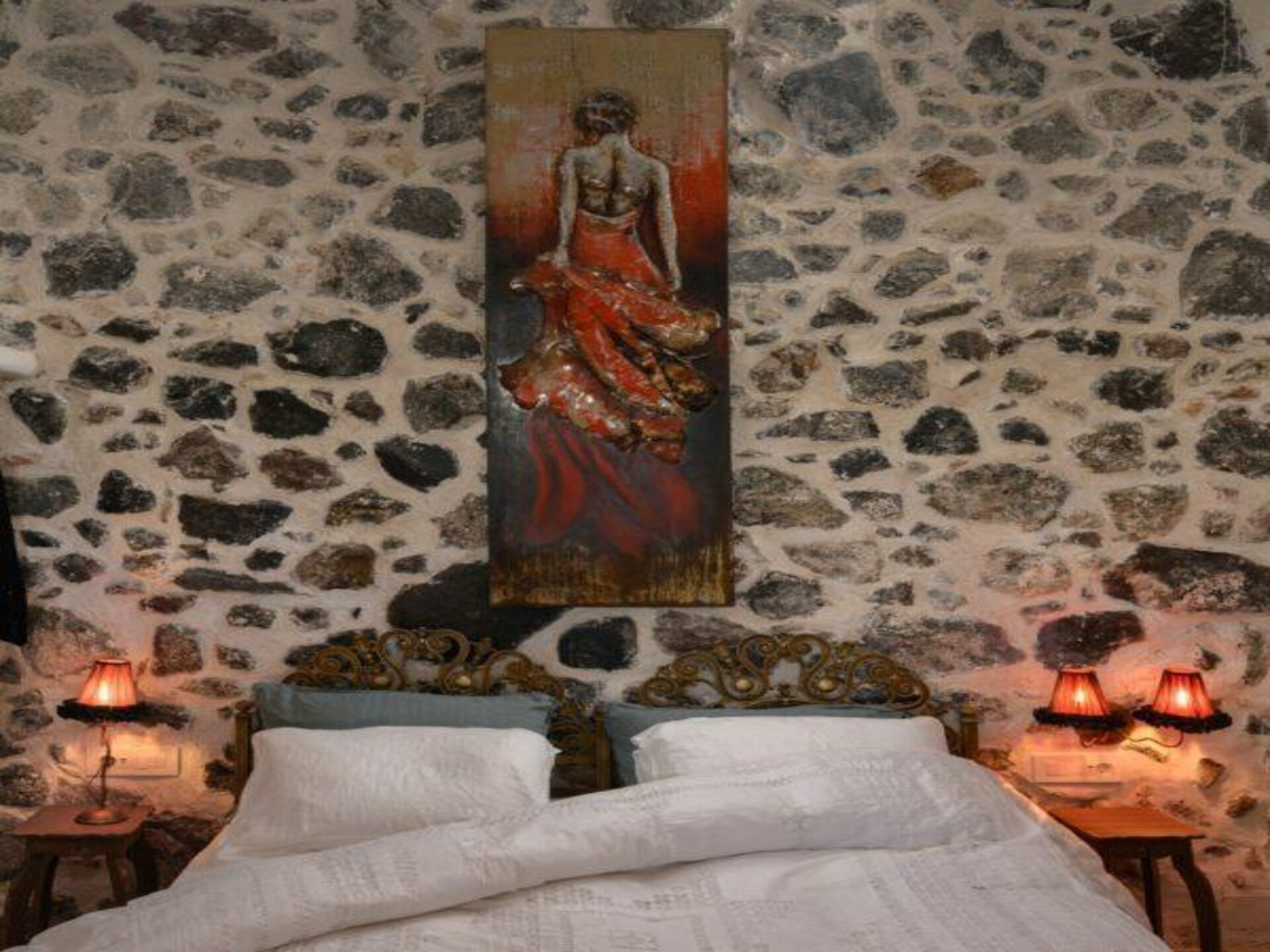 Villa Santa Croce: Luxe vakantiehuis met privézwembad en uitzicht op zee in Pyrgos, Santorini - foto 22