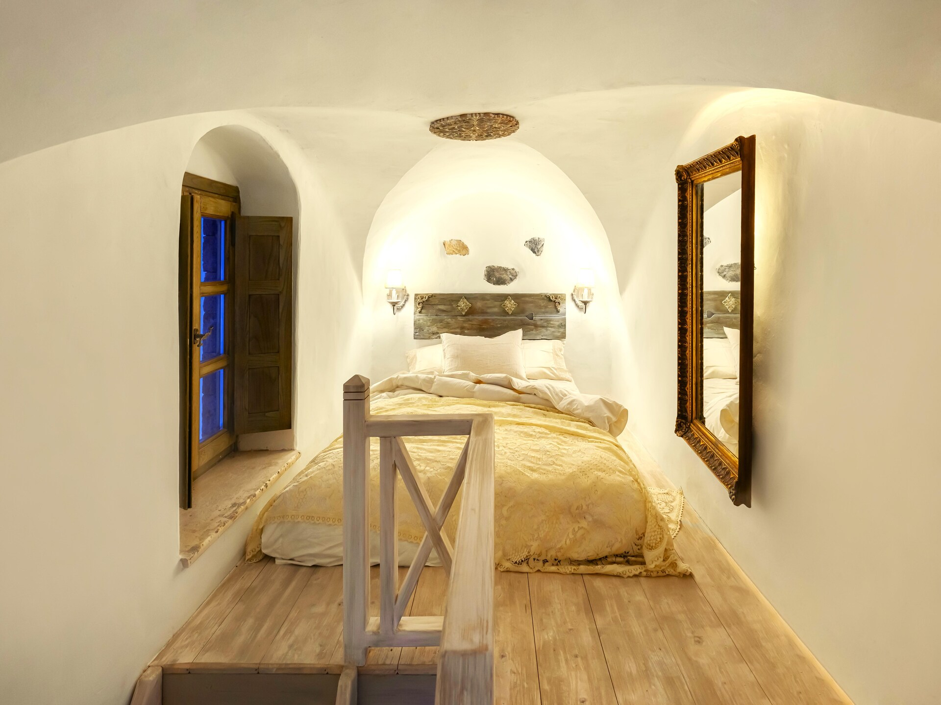 Villa Santa Croce: Luxe vakantiehuis met privézwembad en uitzicht op zee in Pyrgos, Santorini - foto 10