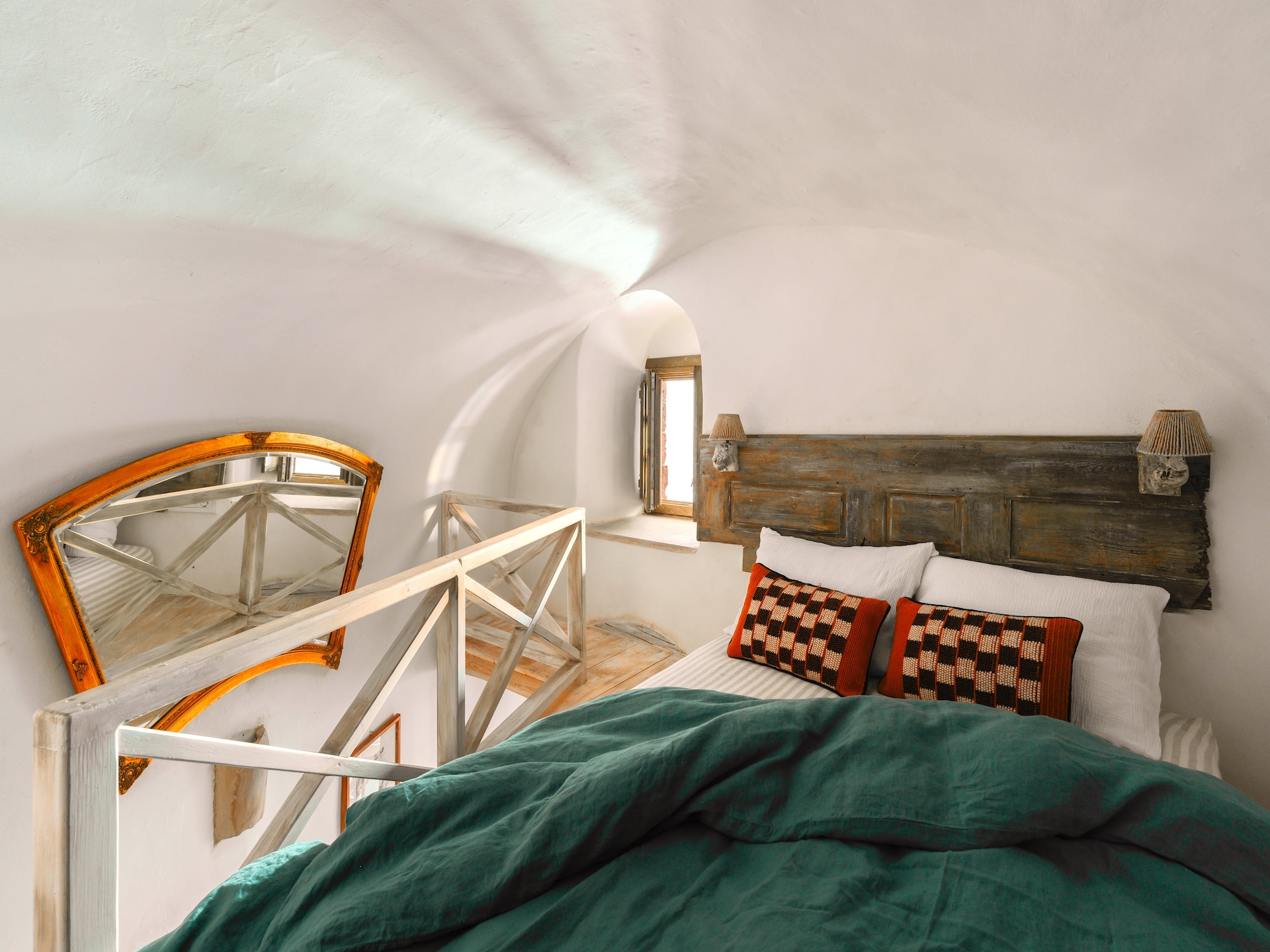 Villa Santa Croce: Luxe vakantiehuis met privézwembad en uitzicht op zee in Pyrgos, Santorini - foto 23