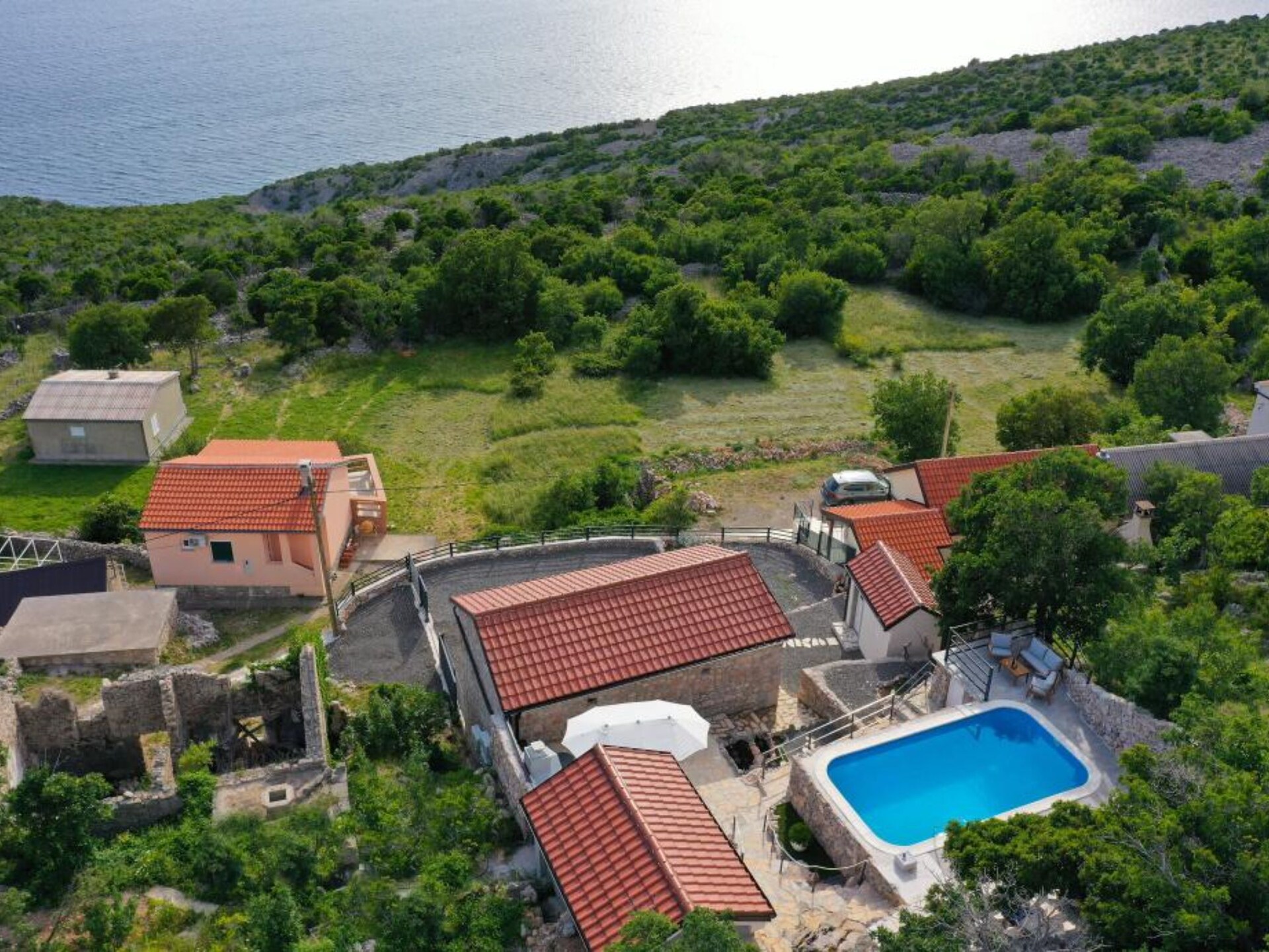 Authentiek stenen huis met privézwembad vlak bij de Adriatische kust - foto 21