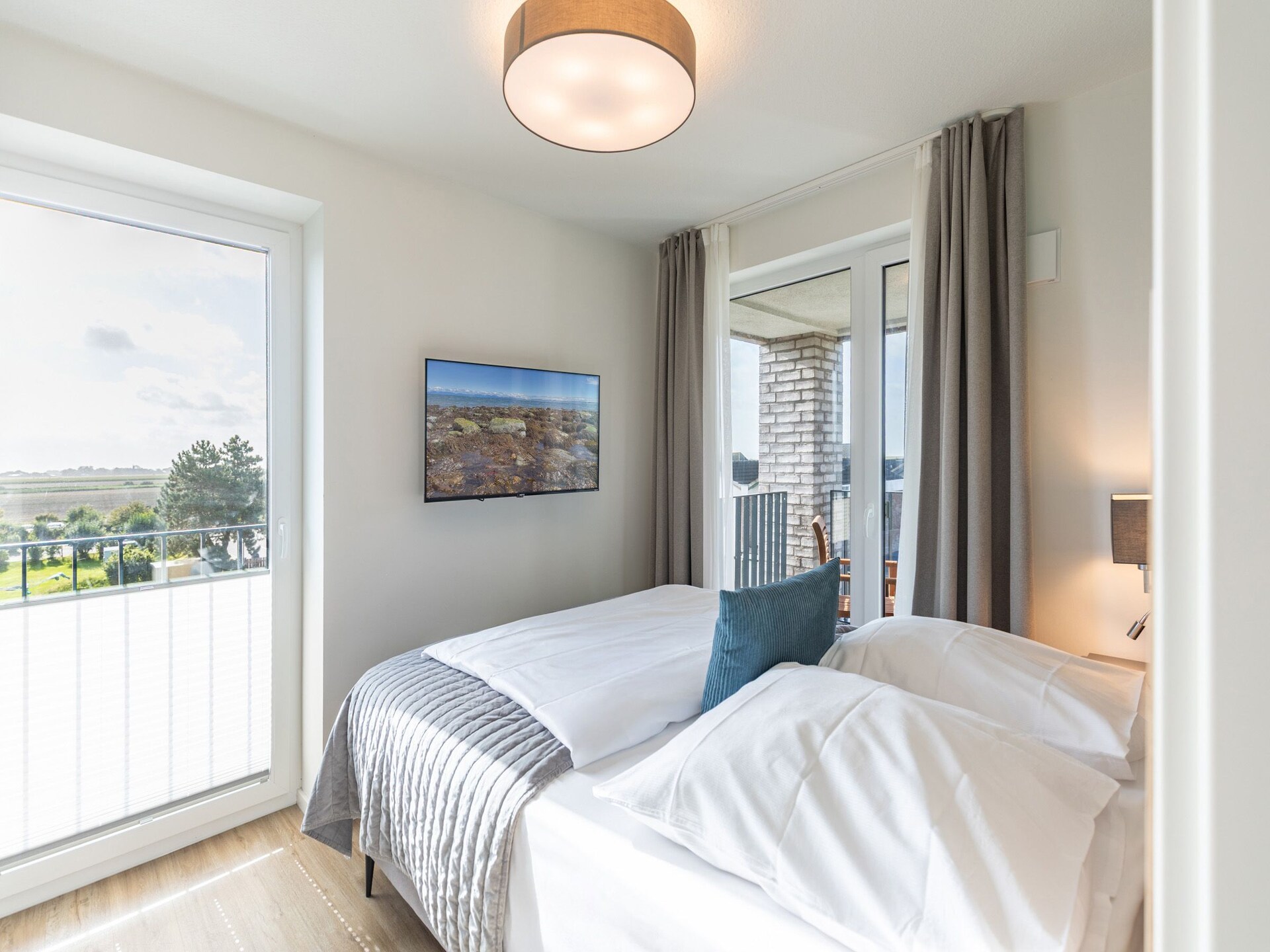 4-persoons stijlvol appartement aan zee in Nordstrand - foto 11