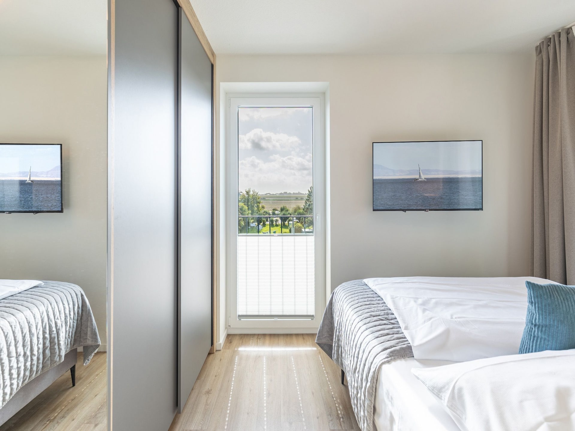 4-persoons stijlvol appartement aan zee in Nordstrand - foto 12