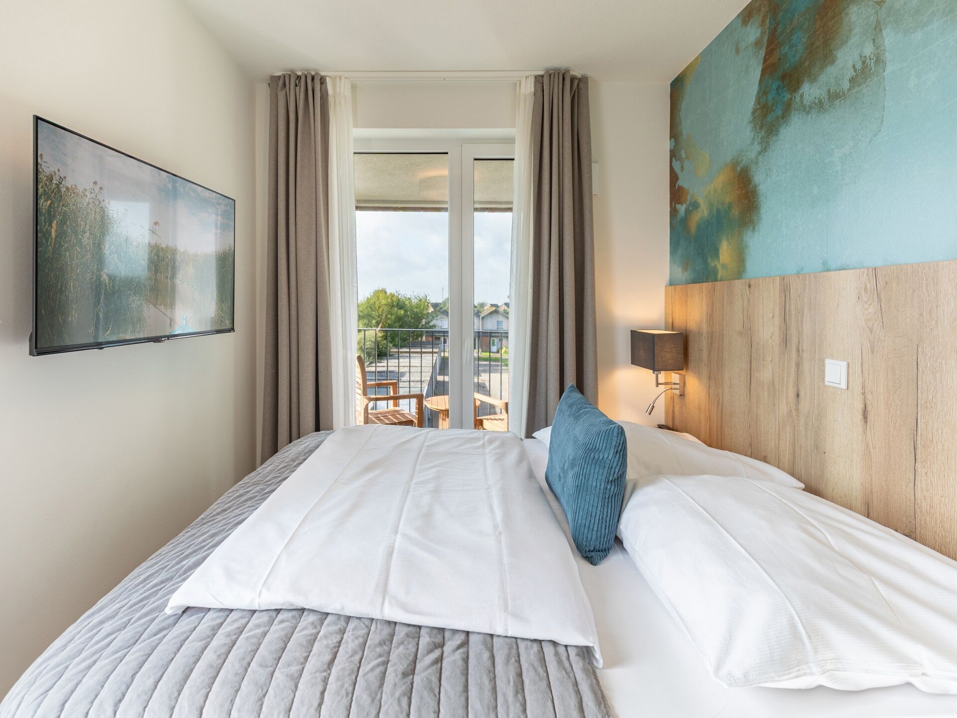 4-persoons stijlvol appartement aan zee in Nordstrand - foto 13