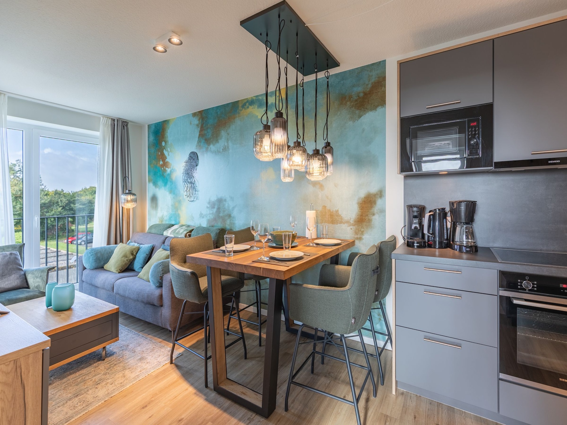 4-persoons stijlvol appartement aan zee in Nordstrand - foto 7