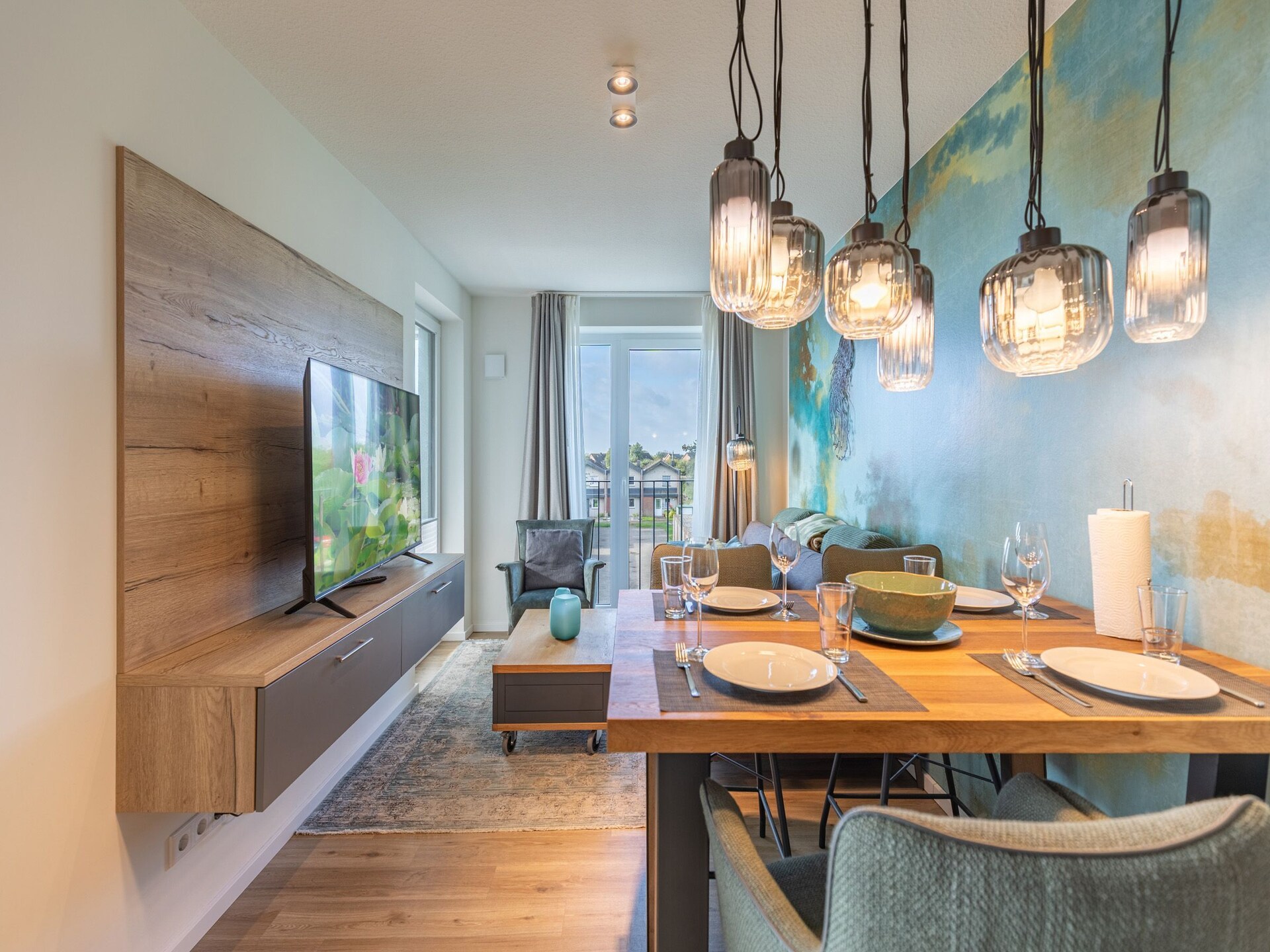 4-persoons stijlvol appartement aan zee in Nordstrand - foto 8