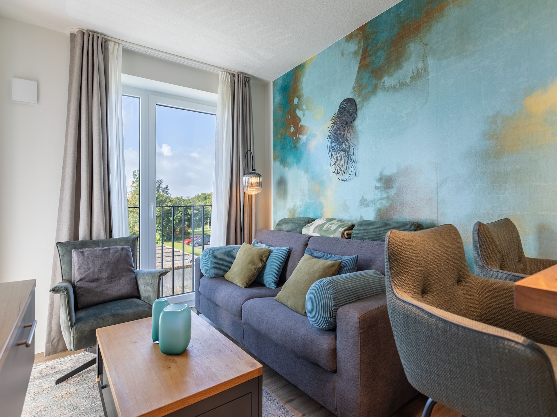 4-persoons stijlvol appartement aan zee in Nordstrand - foto 6