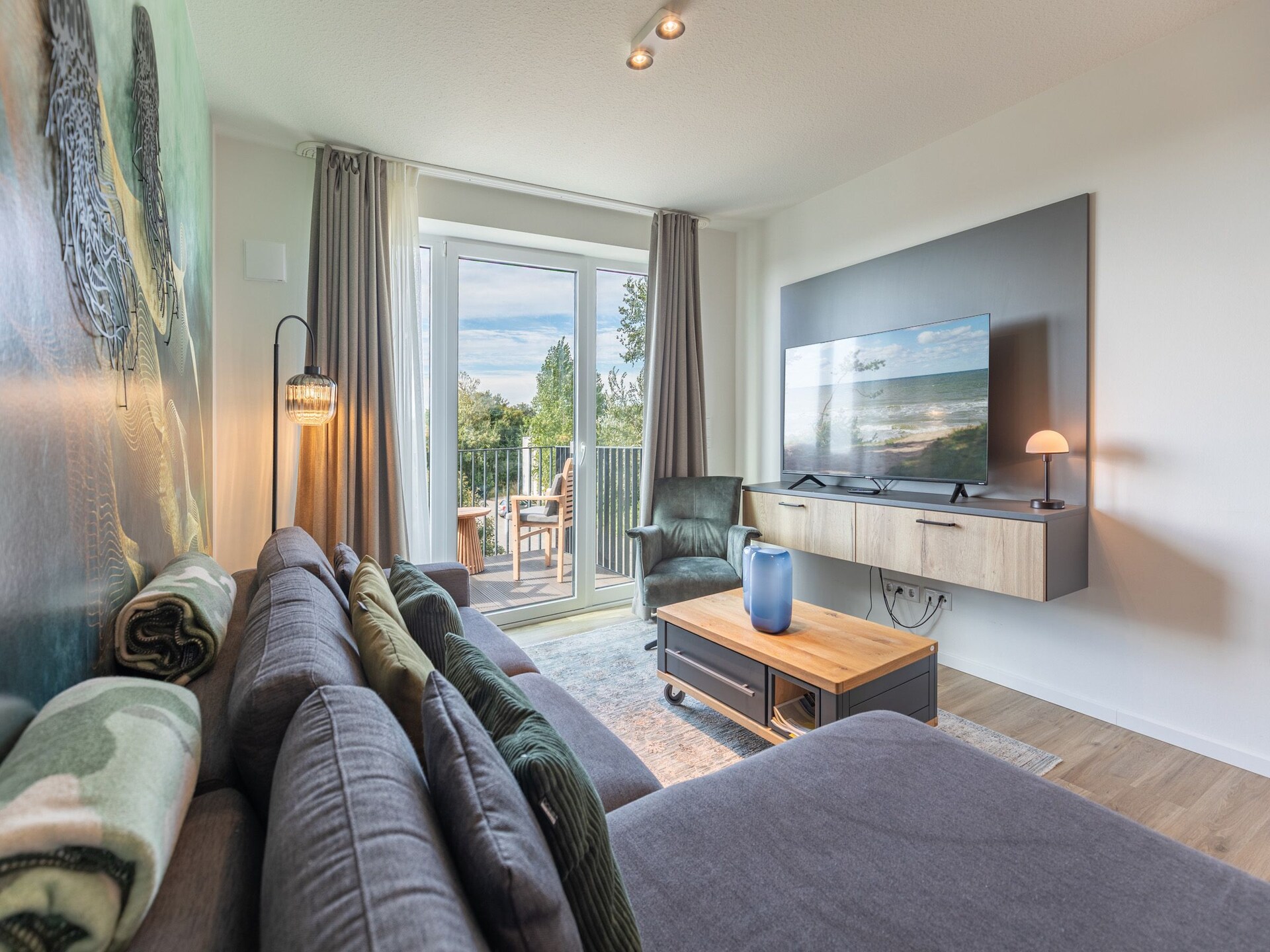 Stijlvol appartement met balkon vlak achter de dijk in Nordstrand - foto 8