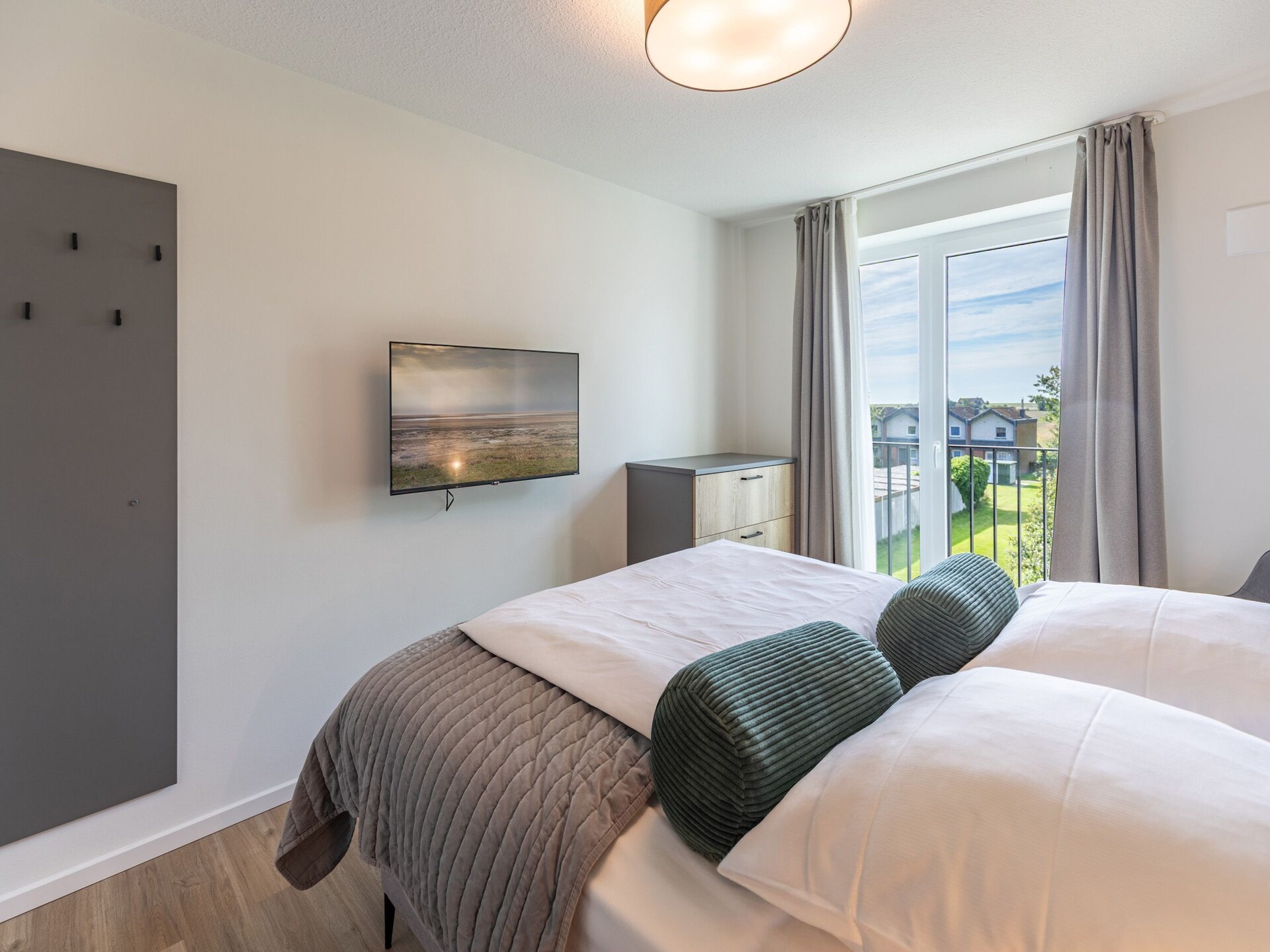 Stijlvol appartement met balkon vlak achter de dijk in Nordstrand - foto 16